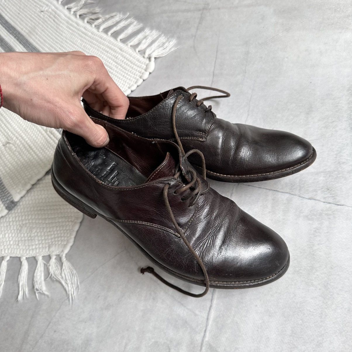 Dirk Bikkembergs Officine Creative Artisanal Boots Shoes Guidi Moma Style Size US 7 / IT 37 - 4 Thumbnail