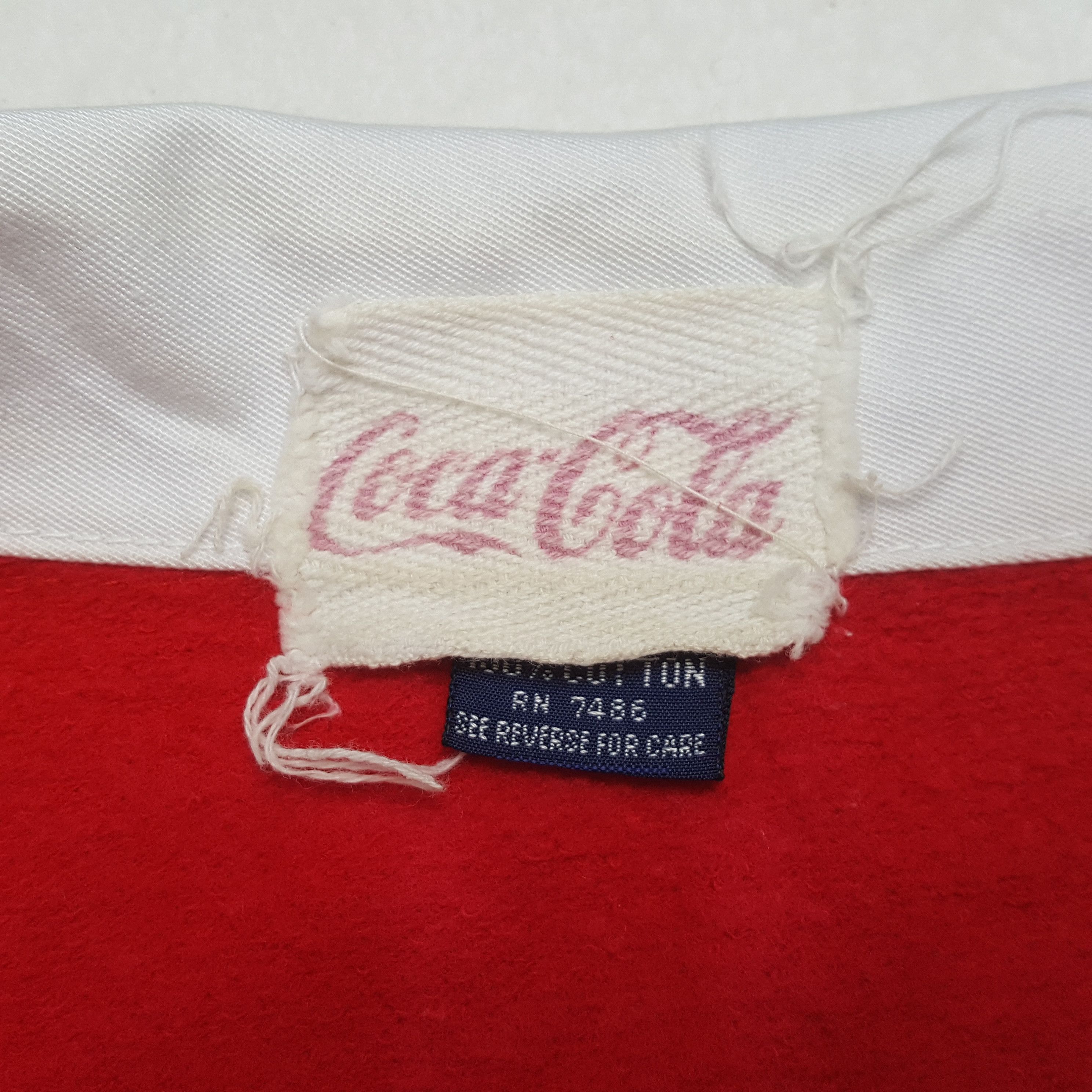 Coca Cola Coca-Cola Spellout Design Polos C294N53 Size US L / EU 52-54 / 3 - 7 Thumbnail