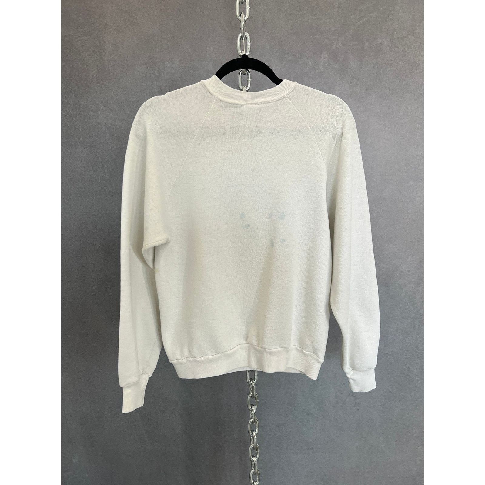 Disney × Vintage Vintage 80s Mickey Mouse Walt Disney white raglan Size US M / EU 48-50 / 2 - 2 Thumbnail