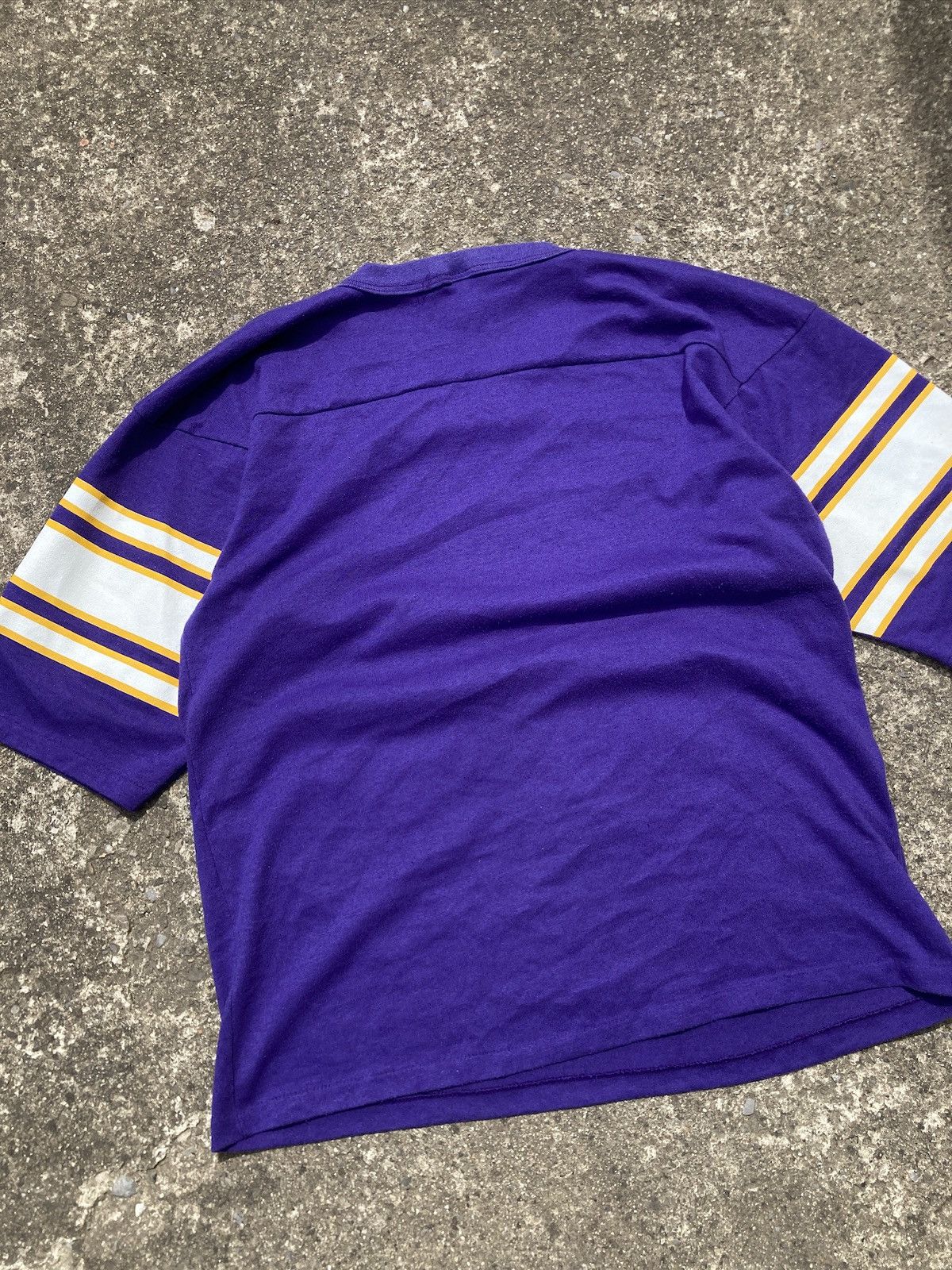 NFL × Vintage 90s Minnesota Vikings single stitch tee Size US L / EU 52-54 / 3 - 2 Thumbnail
