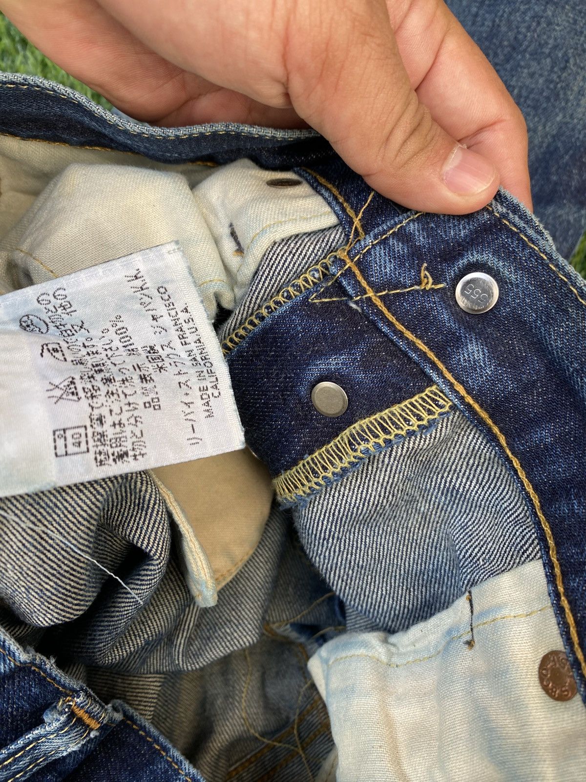 Levi's Vintage Clothing W31x32.5 Vintage levi's 501xx redline distressed made in USA Size US 31 - 8 Thumbnail