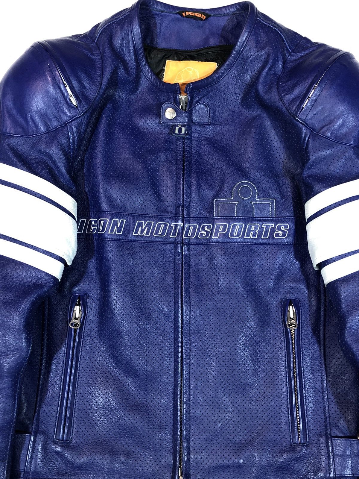 Dainese × Honda × Yamaha Icon motorcycle Leather Jacket Racing Size US M / EU 48-50 / 2 - 7 Thumbnail