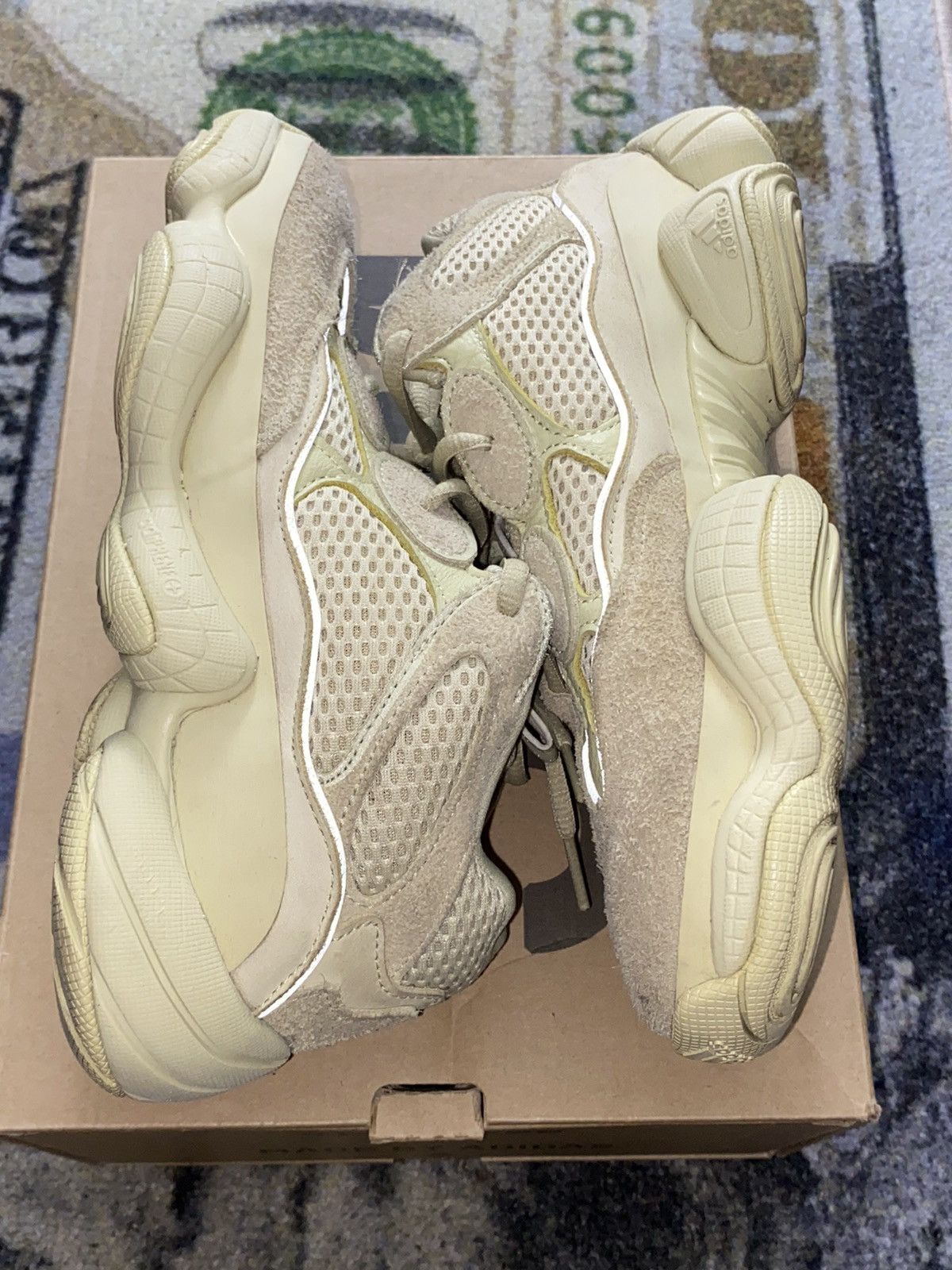 Adidas Kanye West Yeezy Season Adidas Yeezy 500 Super Moon Yellow Grailed