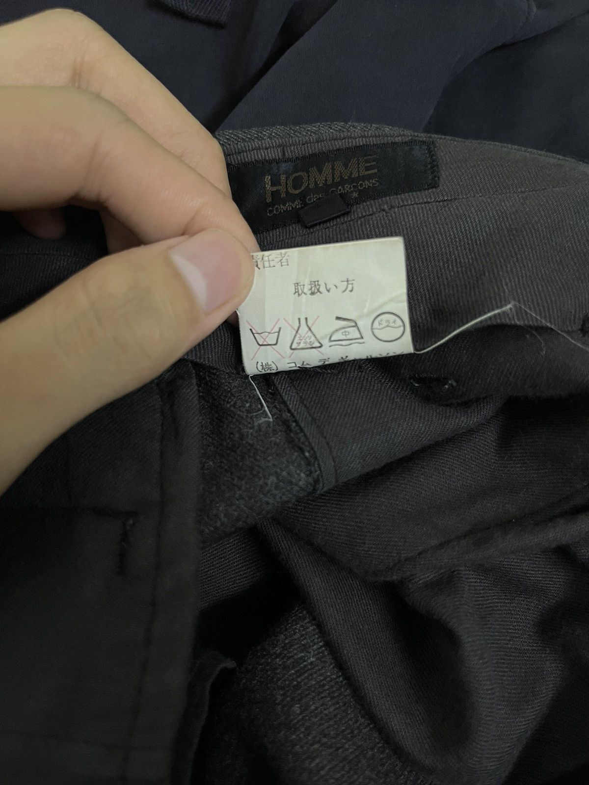Comme des Garcons Homme Comme Des Garcons Homme Trousers Size US 30 / EU 46 - 6 Thumbnail
