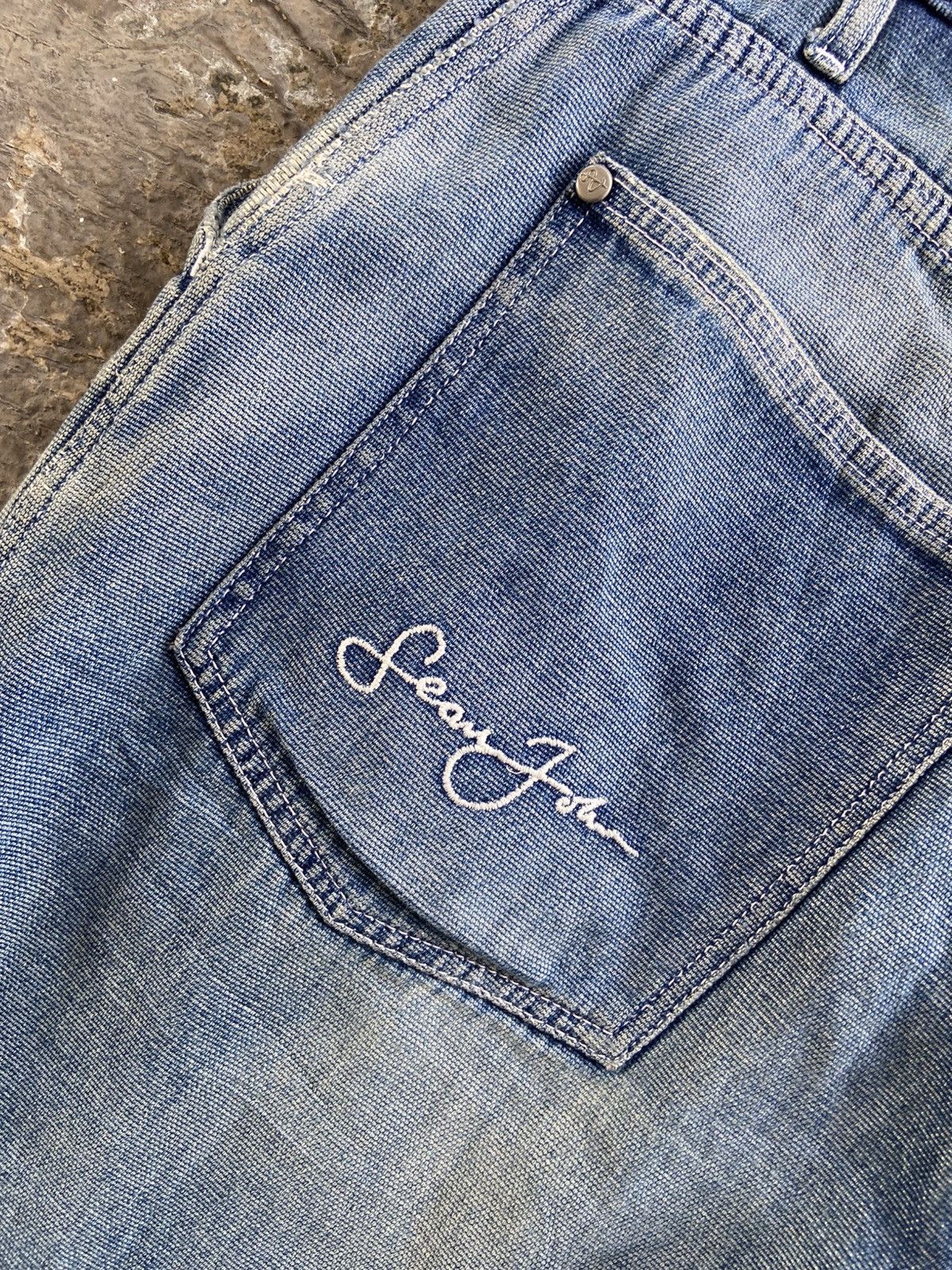 Sean John 2000s Sean John - JNCO Hip Hop Style Baggy Denim Pants Size US 35 - 9 Thumbnail