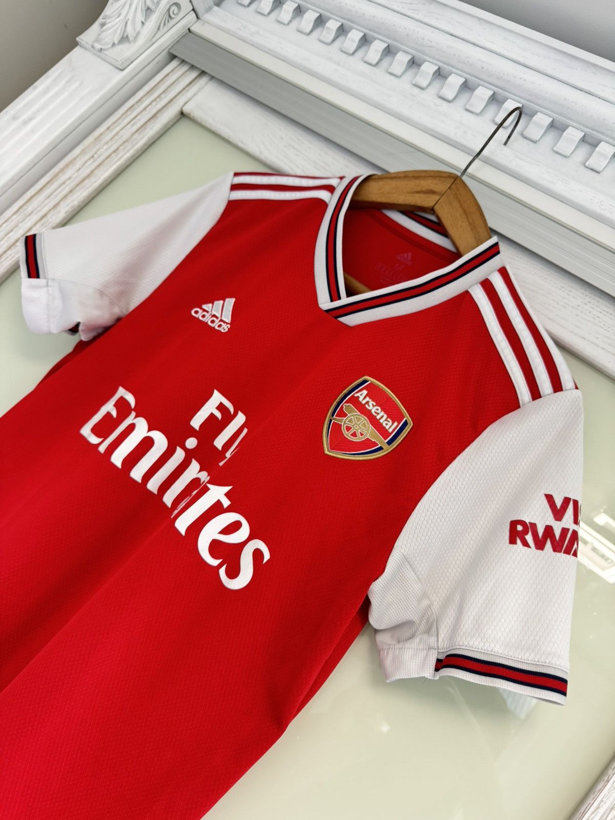 Adidas Arsenal 2019-2020 Home Soccer Jersey Football Kit Shirt Size US M / EU 48-50 / 2 - 5 Thumbnail