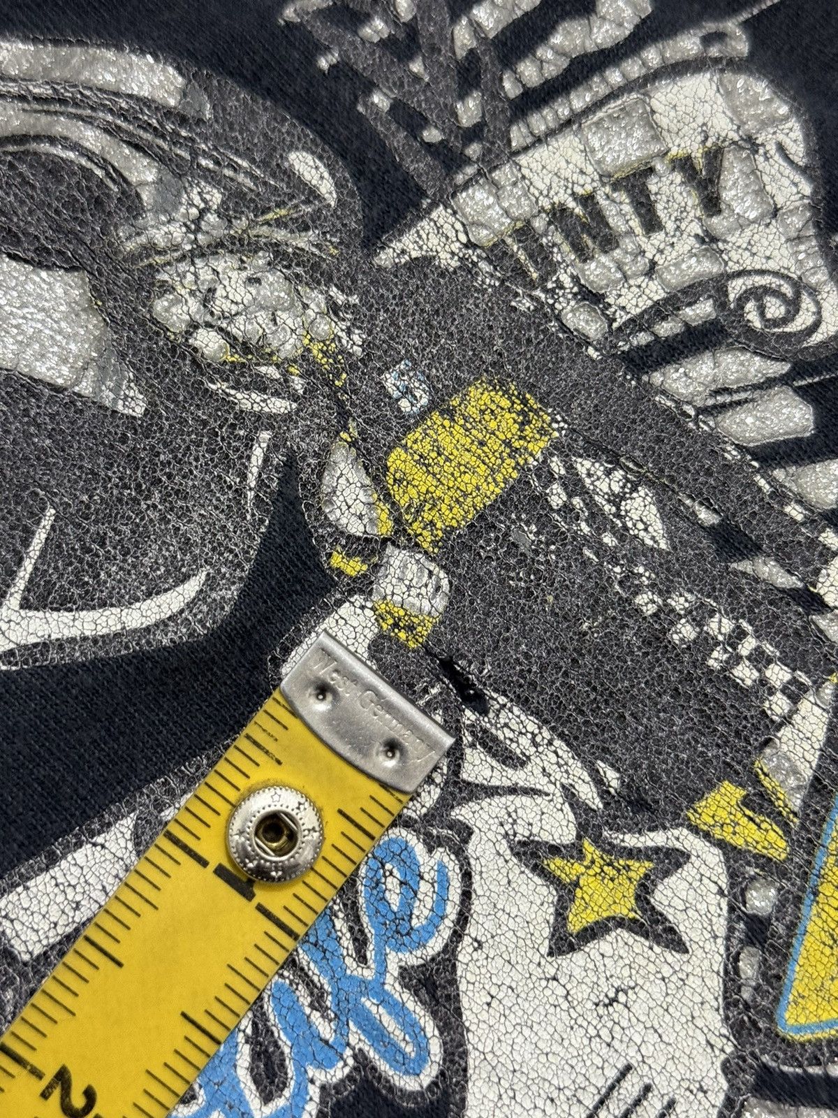 Vintage 5IVE JUNGGEL SKULL ART TSHIRT Size US XL / EU 56 / 4 - 6 Thumbnail