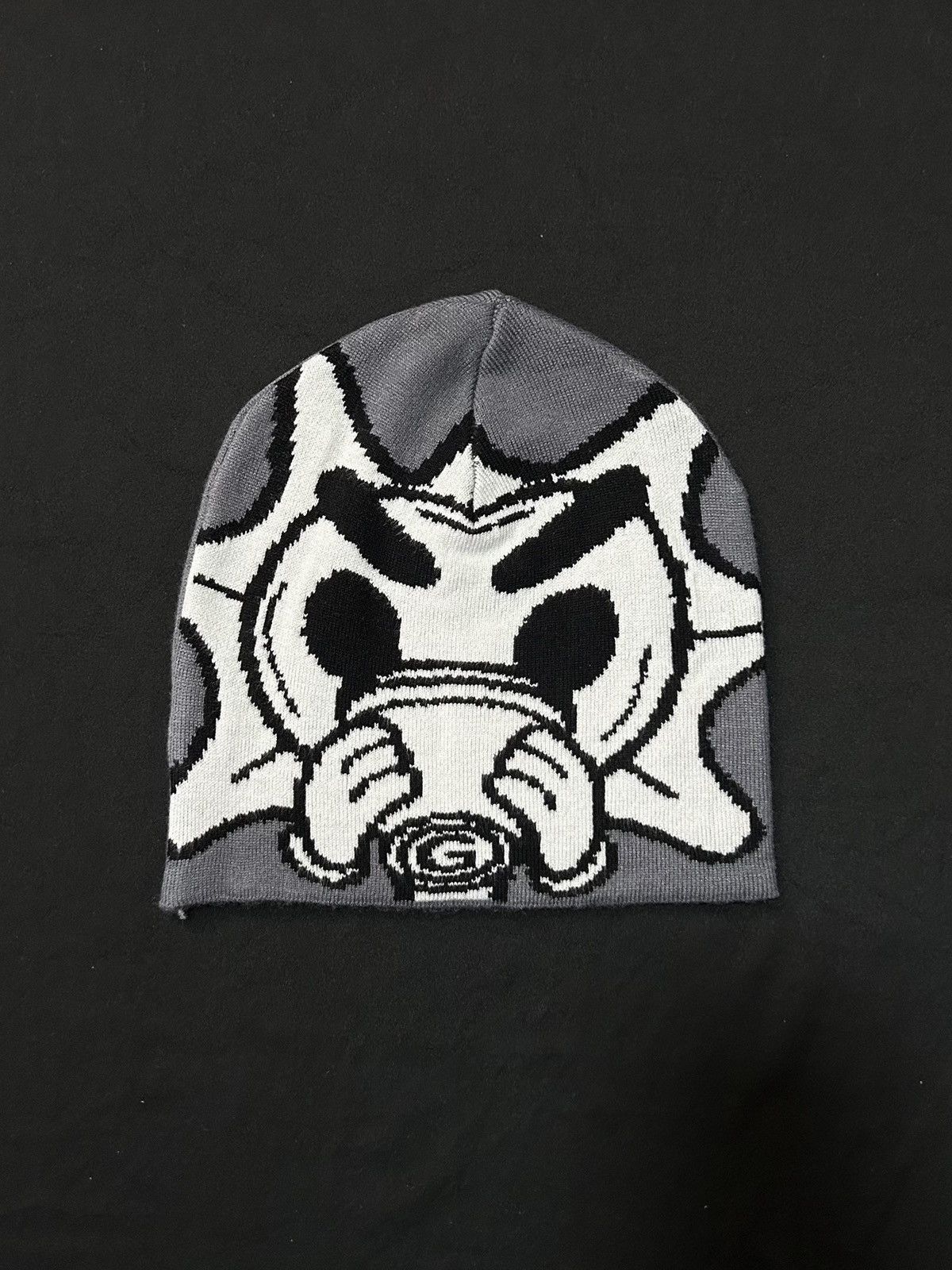 Japanese Brand Deadstock Glo Sun No Cuff Knit Gray Beanie OS Size ONE SIZE - 1 Thumbnail