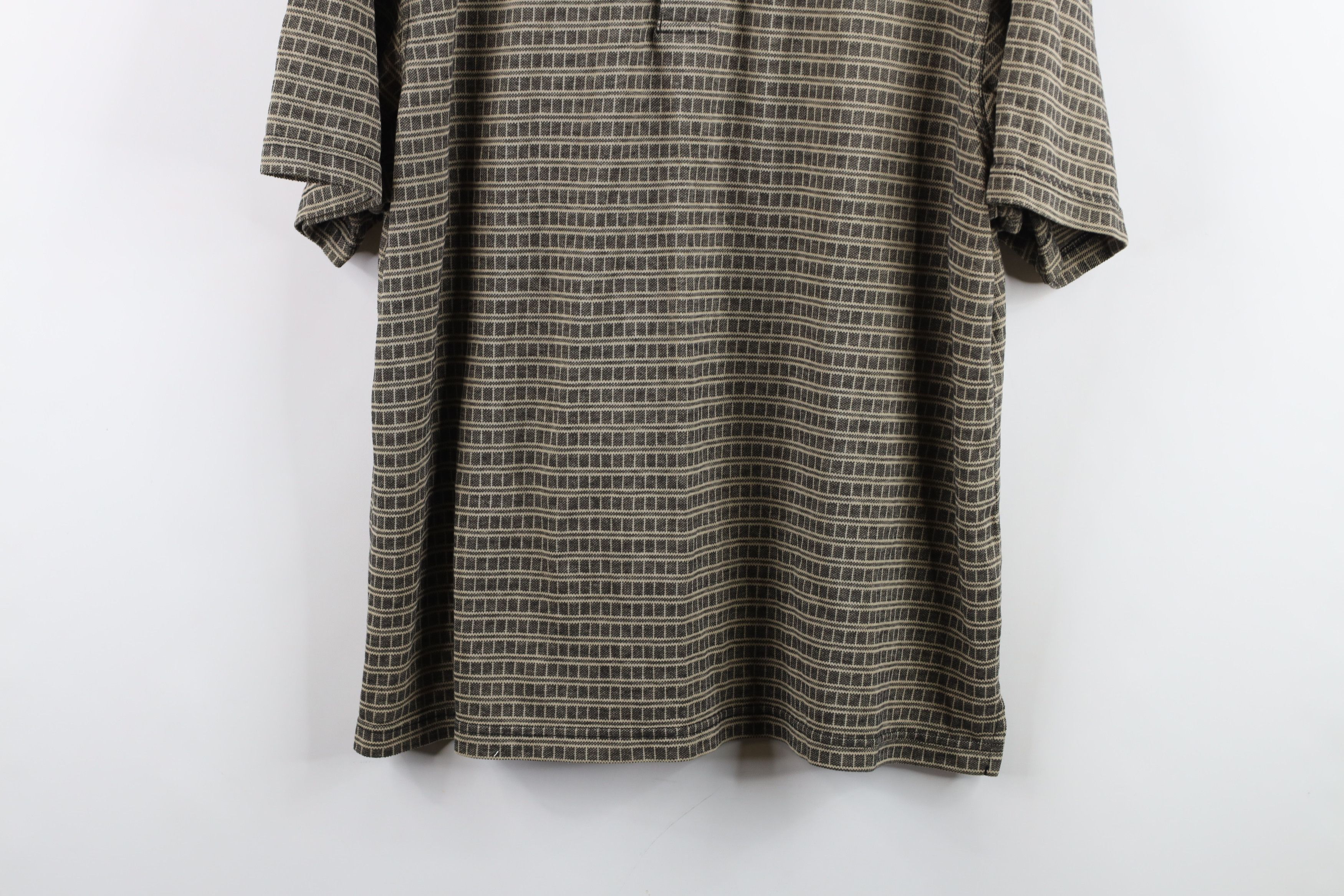 Vintage Vintage 90s Streetwear Striped Knit Collared Golf Polo Shirt Size US L / EU 52-54 / 3 - 3 Thumbnail