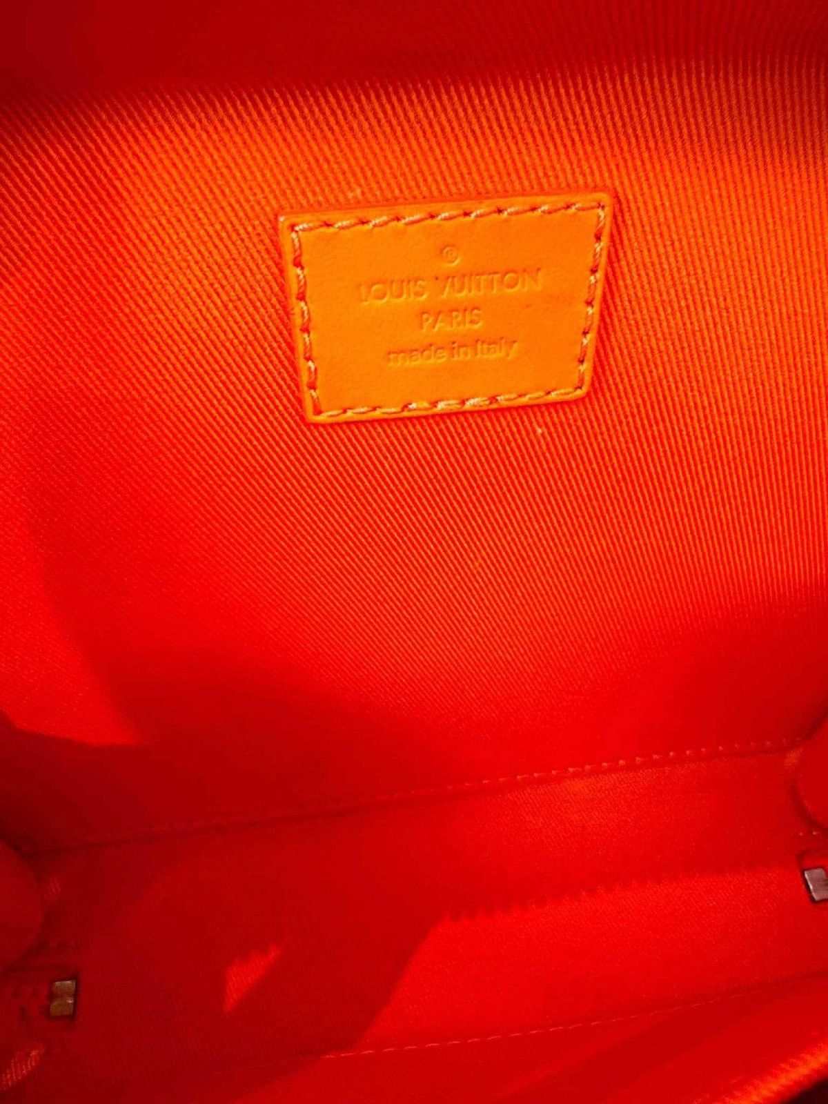 Louis Vuitton × Virgil Abloh LOUIS VUITTON HANDLE SOFT TRUNK TAURILON MONOGRAM ORANGE Size ONE SIZE - 6 Thumbnail