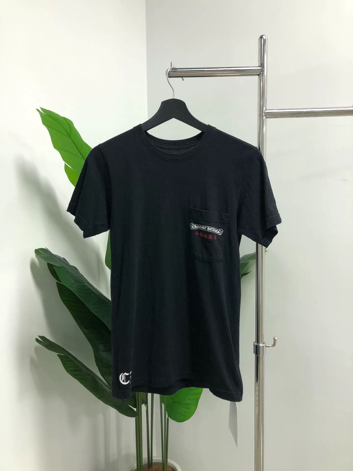 Chrome Hearts chrome hearts flag print black t-shirt Size US S / EU 44-46 / 1 - 1 Thumbnail