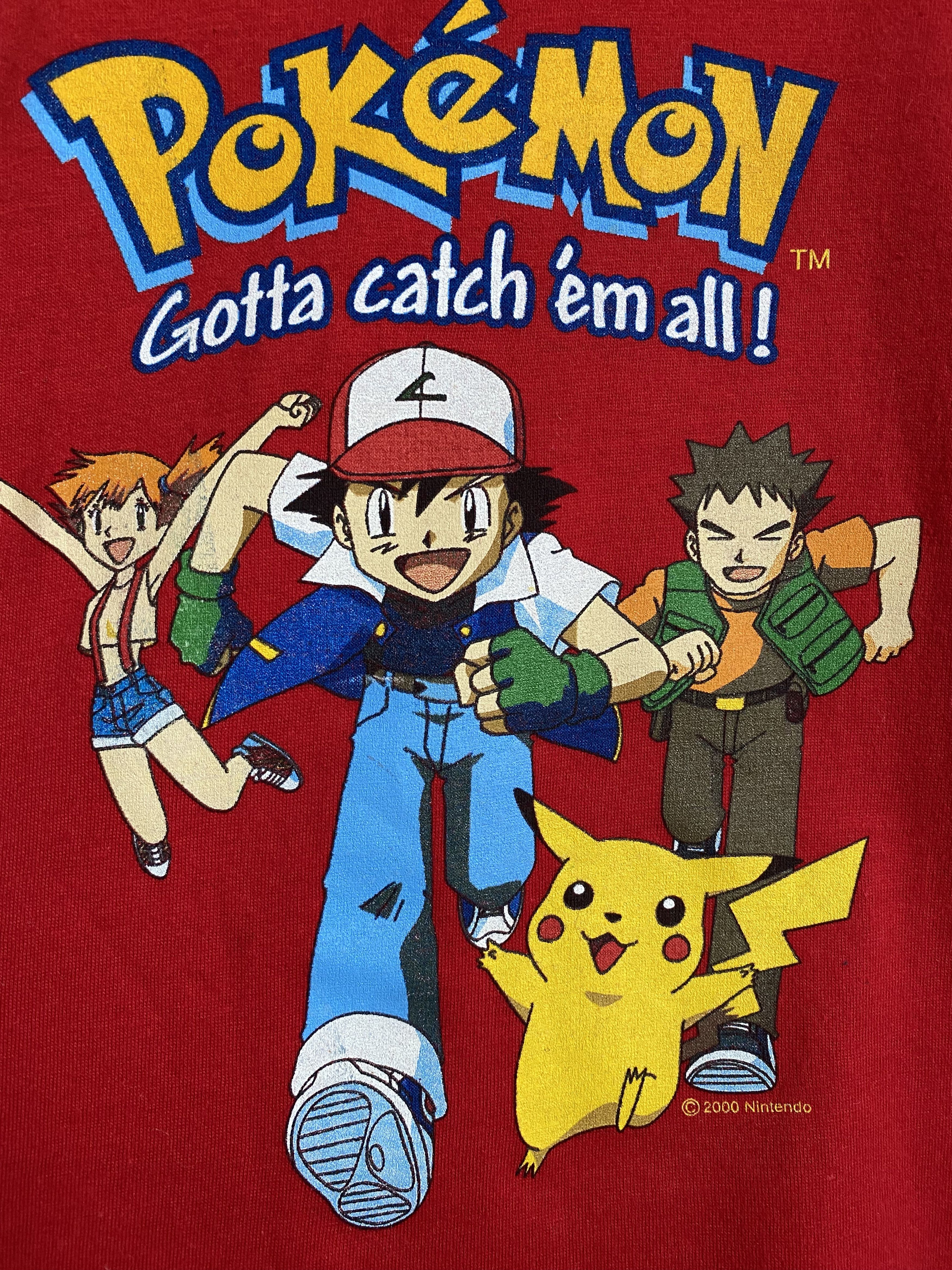 Anime × Pokemon × Vintage Vintage 2000 Pokemon Anime cartoon t-shirt Size US S / EU 44-46 / 1 - 2 Thumbnail