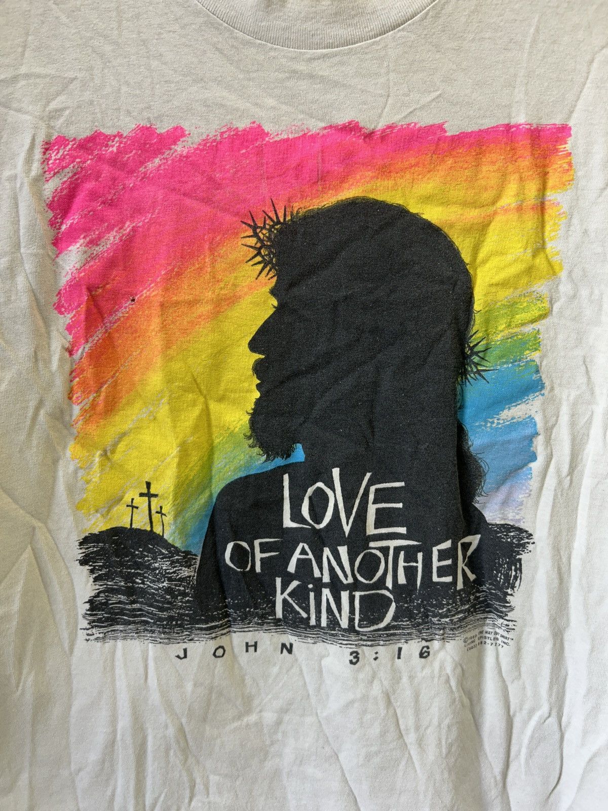 Vintage Vintage Jesus love of another kind size medium 1989 Size US M / EU 48-50 / 2 - 2 Thumbnail