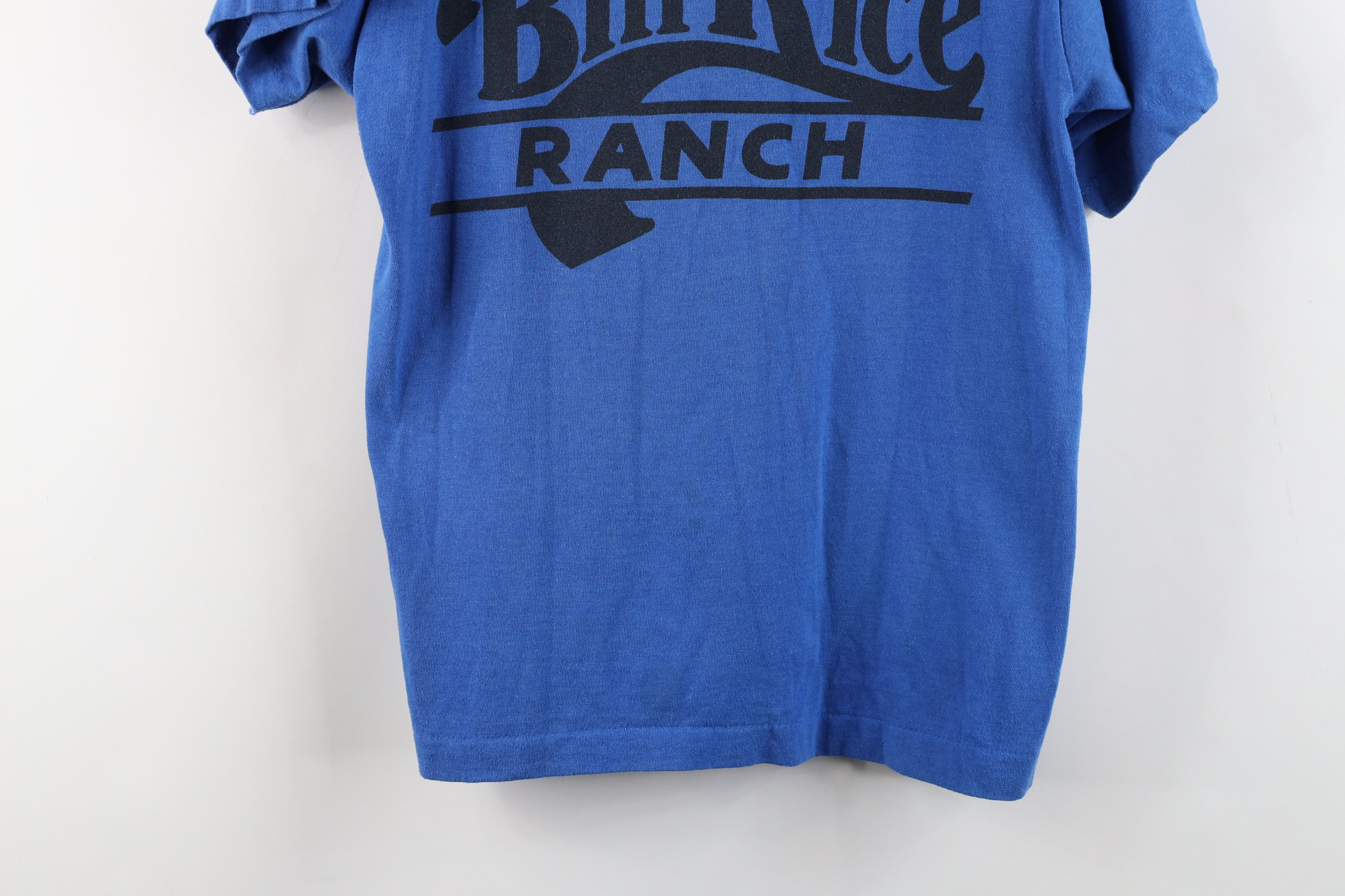 Vintage Vintage 90s Bill Rice Ranch Ministry T-Shirt Blue USA Size M / US 6-8 / IT 42-44 - 3 Thumbnail
