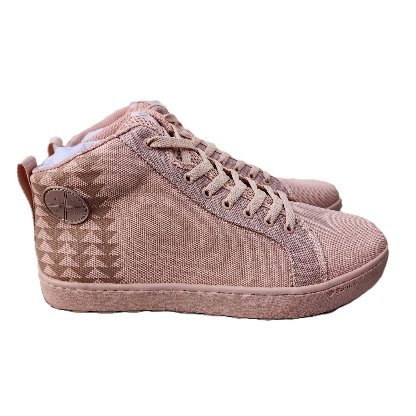 Designer So iLL Drifter Dirty Pink Hiking Organic Sneakers Unisex Size US 10.5 / IT 40.5 - 3 Thumbnail