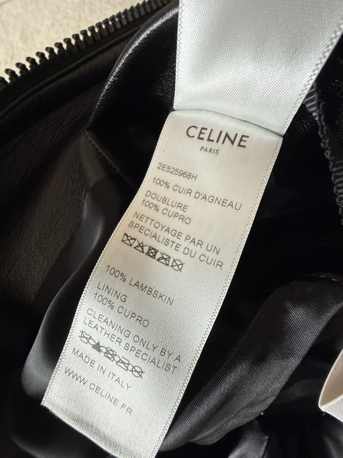 Celine Celine Paul blouson leather aviator jacket Hedi Slimane 48 Size US M / EU 48-50 / 2 - 24 Thumbnail
