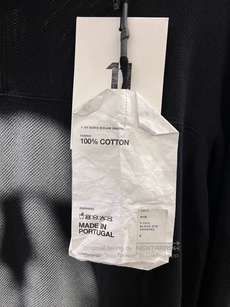 Boris Bidjan Saberi Boris Bidjan Saberi Inkjet Printed Hooded Sweatshirt Size US S / EU 44-46 / 1 - 5 Thumbnail
