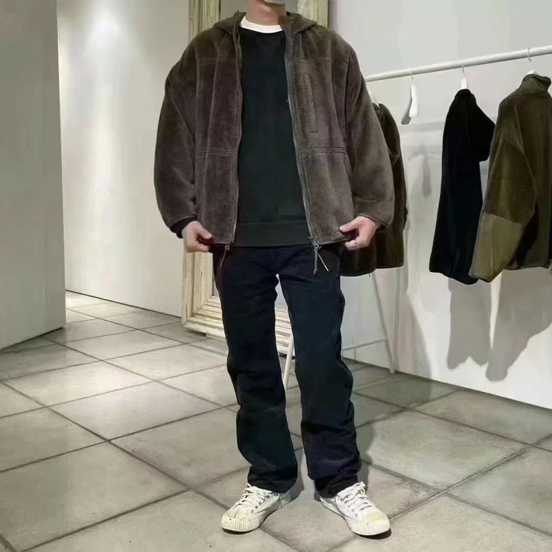 Visvim VISVIM 22aw GREELY COMBAT PARKA F.Z. Khaki 2-Way Wool Fleece Size US M / EU 48-50 / 2 - 9 Thumbnail
