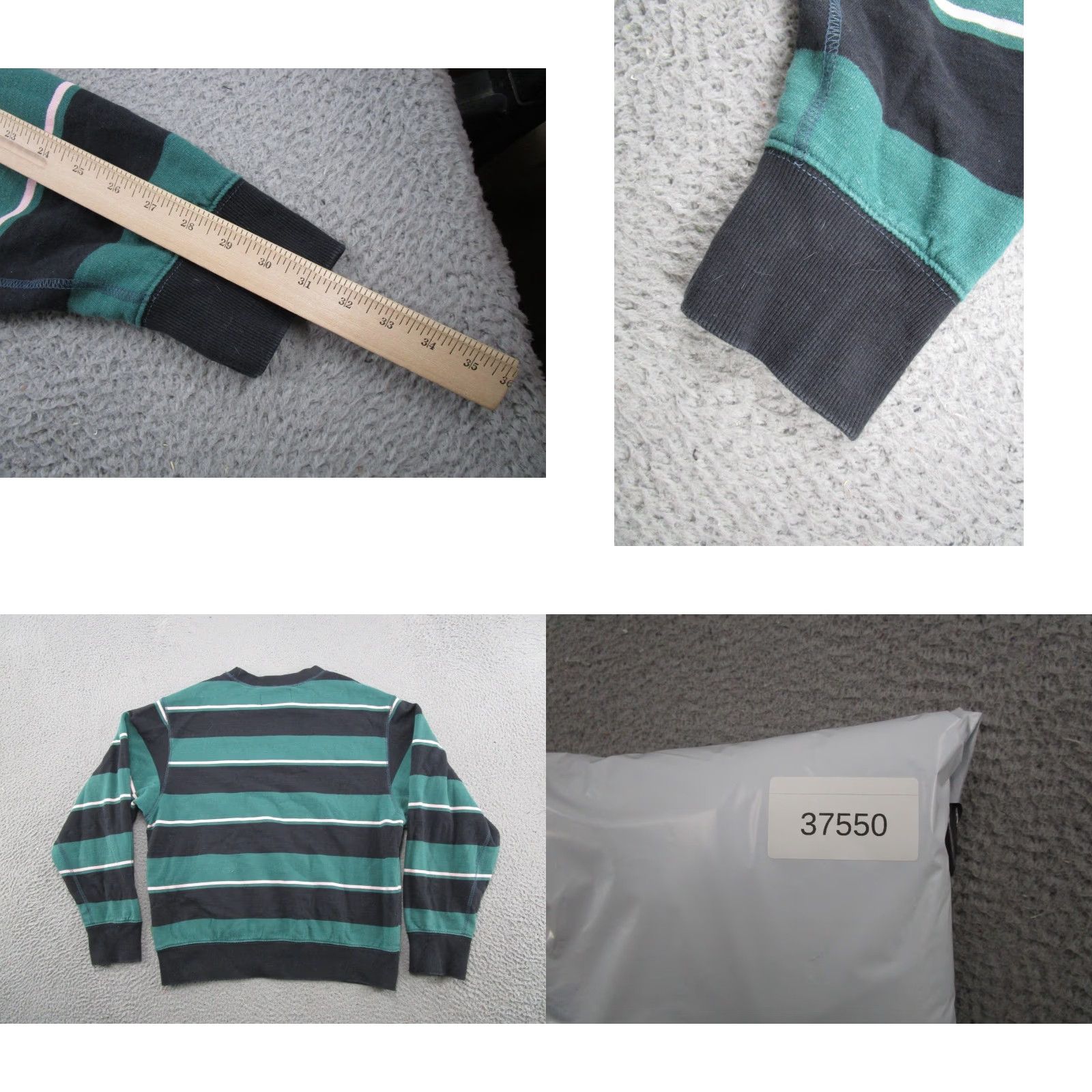 Urban Outfitters Urban Outfitters Sweatshirt Striped Pullover Crewneck Womens M Multicolor Cotton Blend Jersey Long Sleeve Regular Size M Size M / US 6-8 / IT 42-44 - 8 Thumbnail