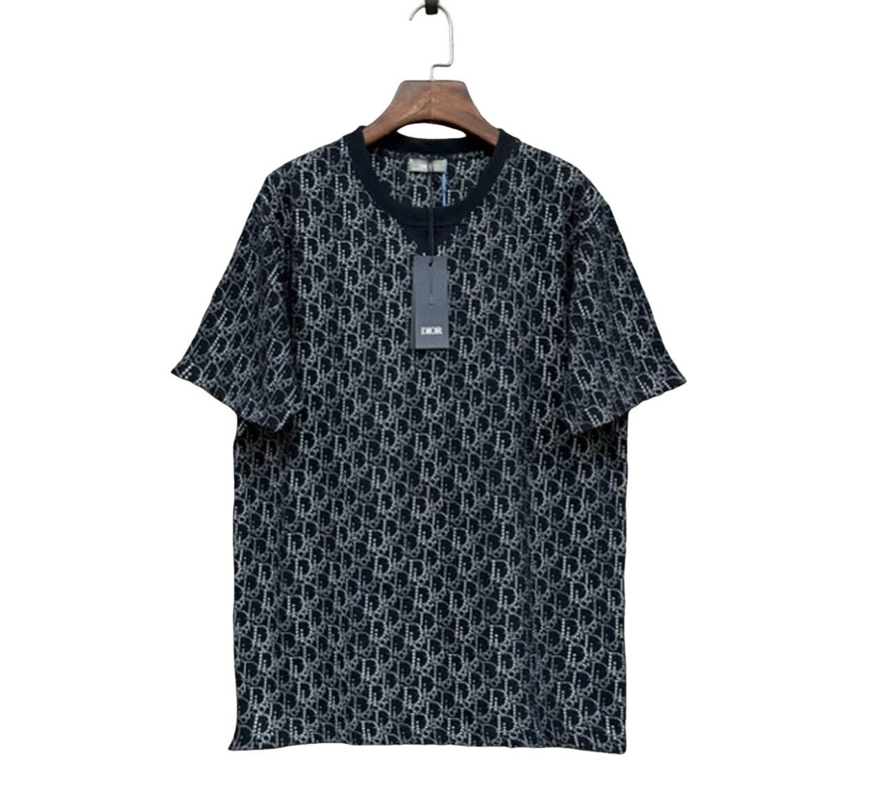 Dior Dior Dot Oblique Logo T-Shirt Size M Size US M / EU 48-50 / 2 - 1 Thumbnail