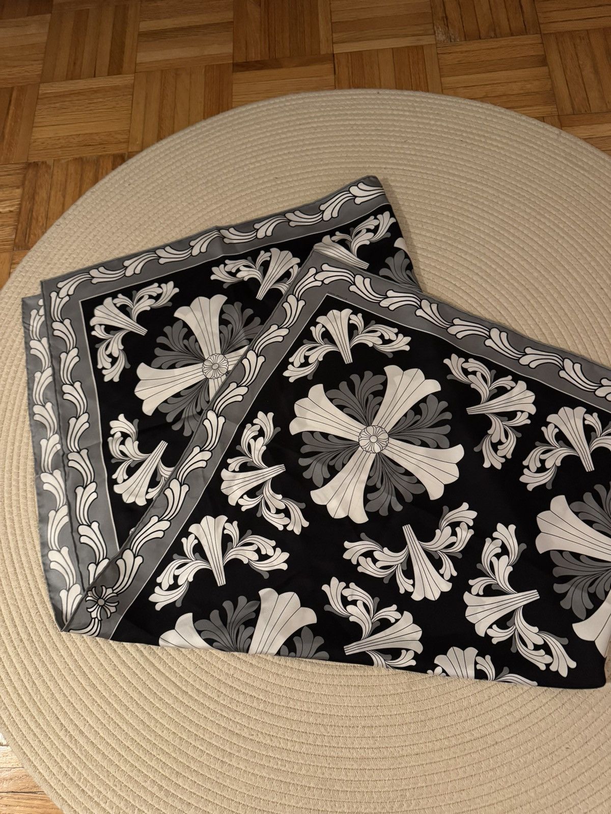 Chrome Hearts Chrome Hearts Cross Ceiling Slik Scarf Size ONE SIZE - 6 Thumbnail