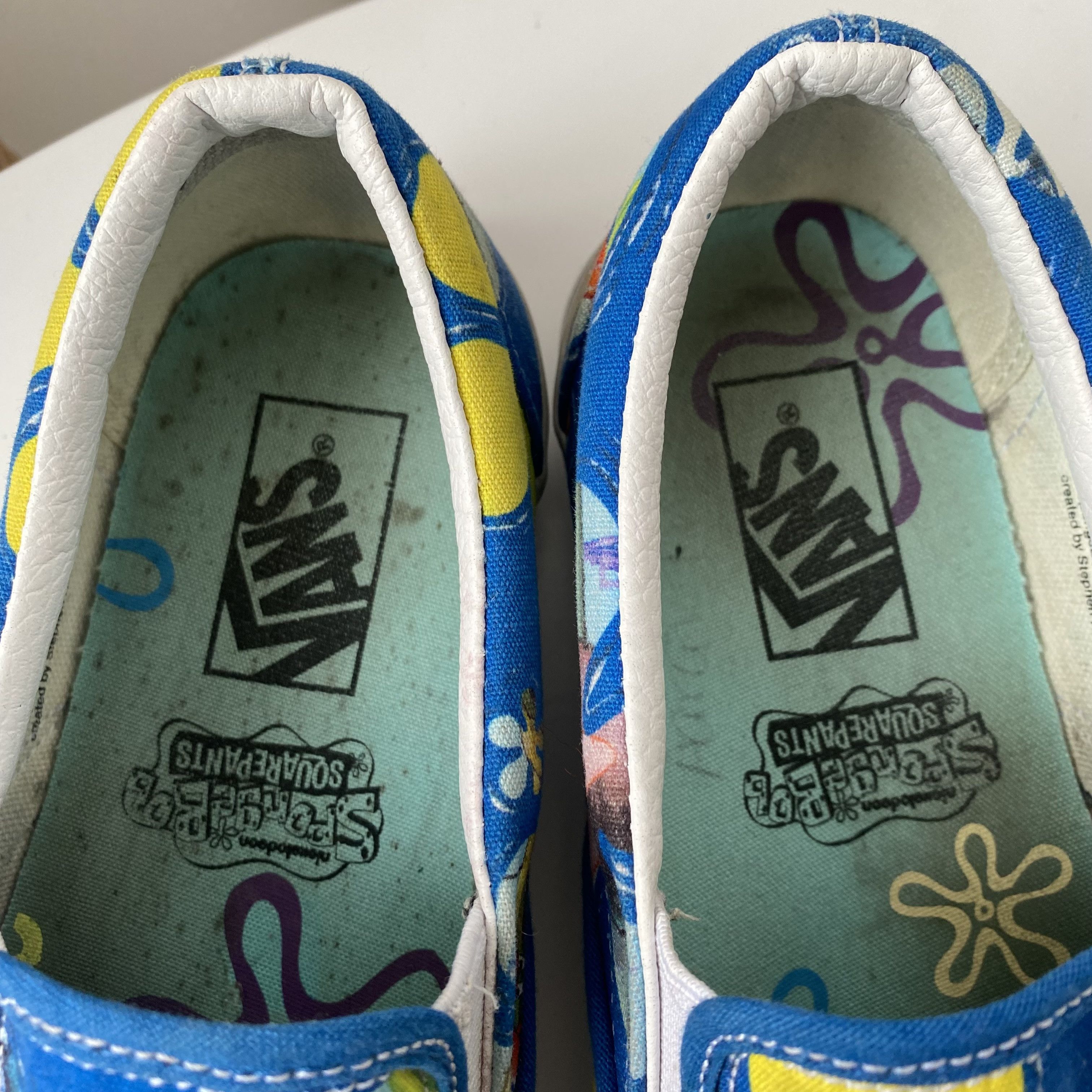 Vans Vans SpongeBob x UA Authentic OG Classic Slip-On Sneakers Size US 9 / EU 42 - 5 Thumbnail