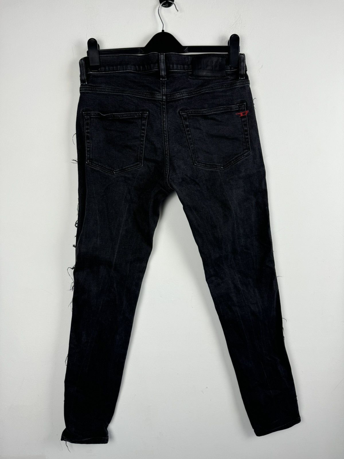 Diesel Diesel D-Strukt SP8 Faded Distressed Denim Jeans Size US 31 - 4 Thumbnail