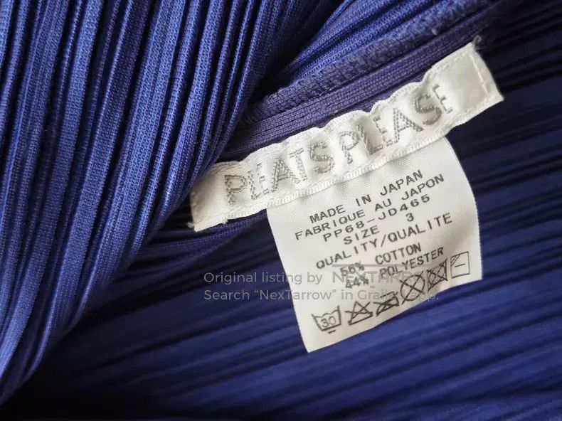 Issey Miyake Issey Miyake Blue Jacket Size L / US 10 / IT 46 - 4 Thumbnail