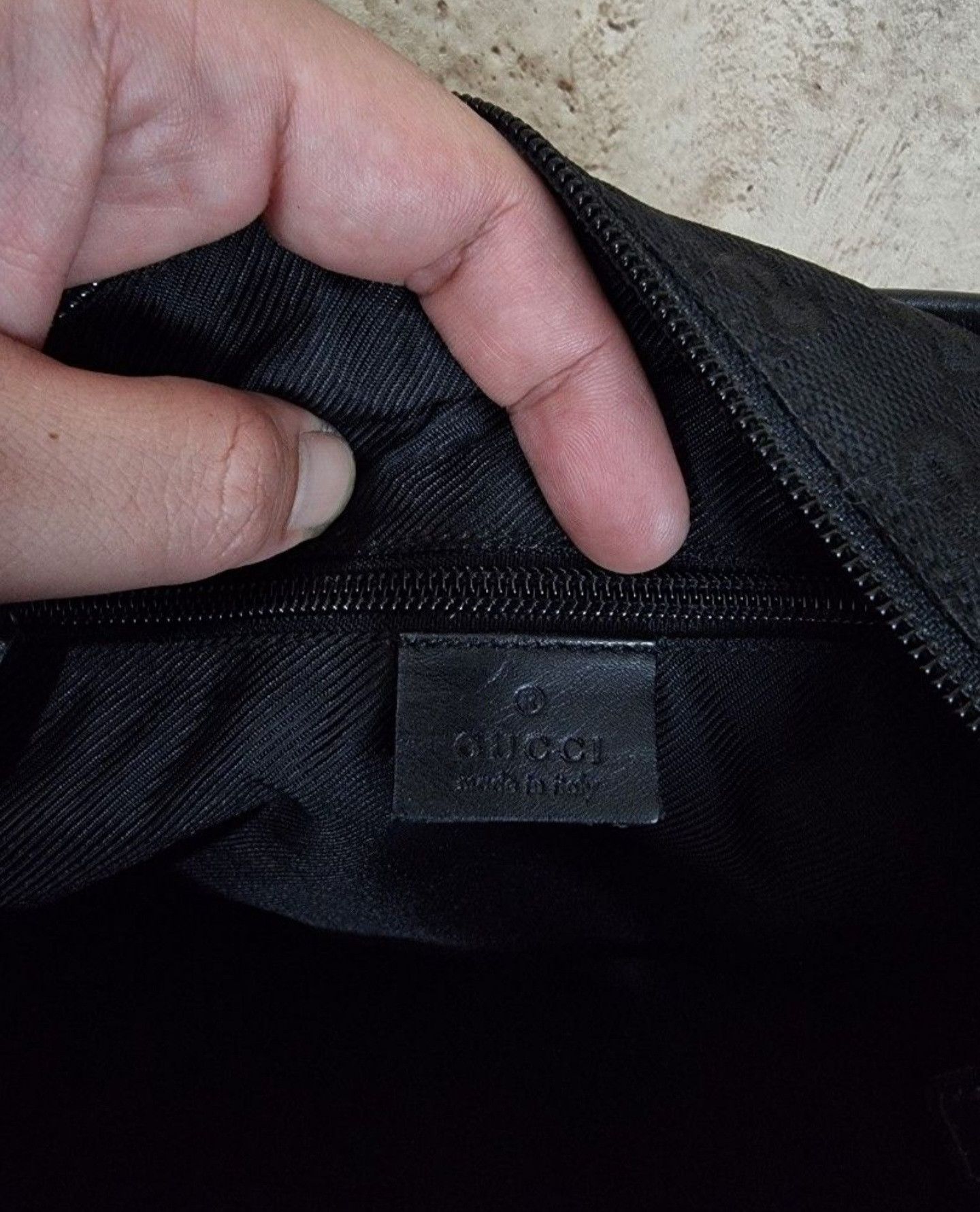 Gucci Gucci Canvas/Leather GG Tote Bag Size ONE SIZE - 3 Thumbnail