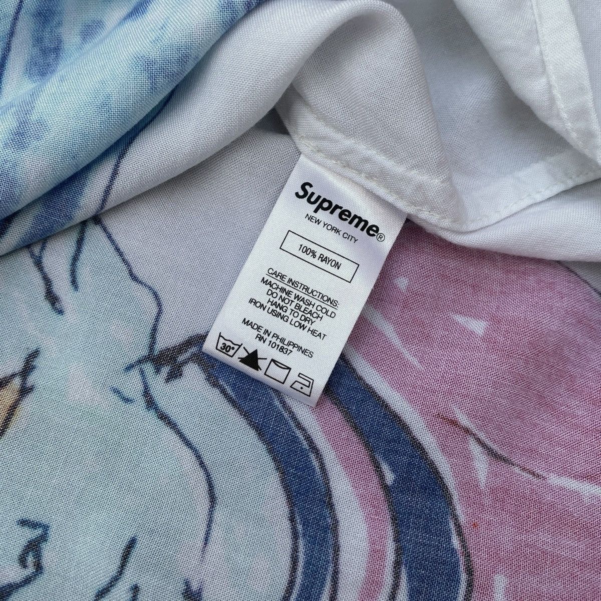 Supreme RARE Supreme SS20 Daniel Johnston Rayon S/S Buttondown Shirt Size US M / EU 48-50 / 2 - 8 Thumbnail