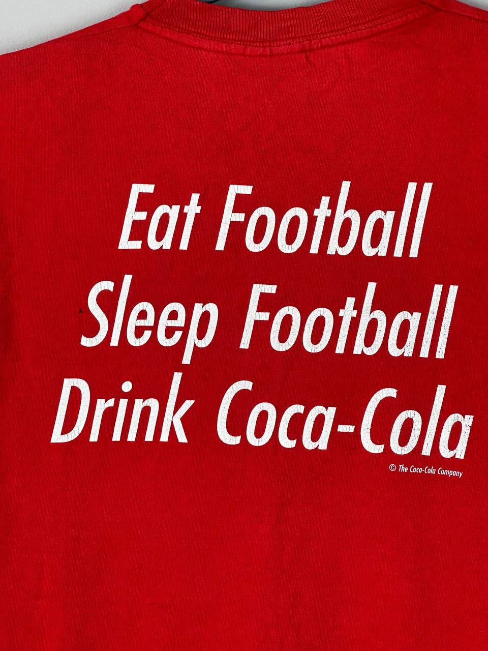 Coca Cola UEFA EURO 1996 ENGLAND Coca-Cola Graphic Print T-shirt Size US L / EU 52-54 / 3 - 14 Thumbnail