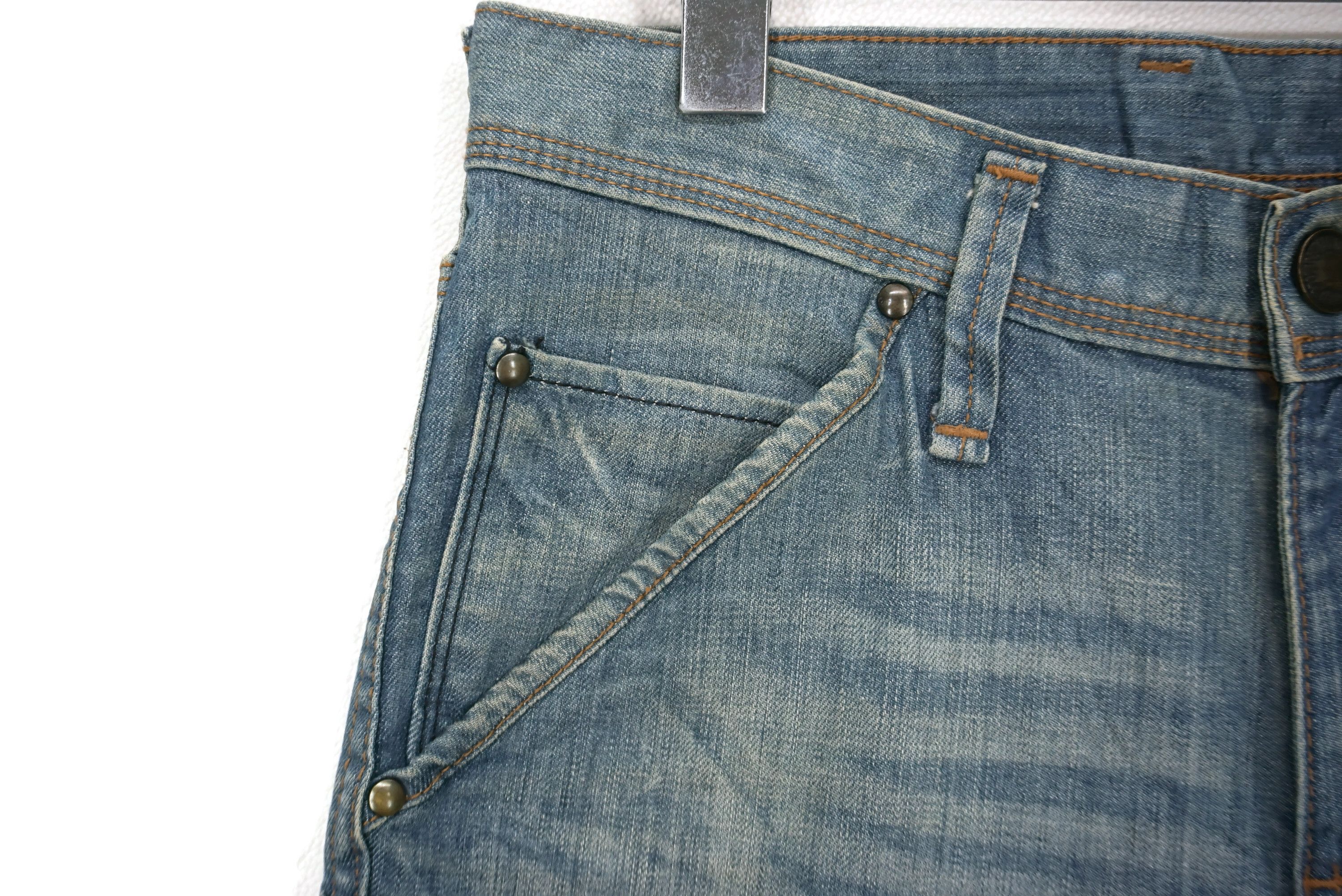 Japanese Brand Uniqlo Jeans Size 29 fit W31xL28.5 Low Rise Patchwork Ankle Size US 29 - 4 Thumbnail