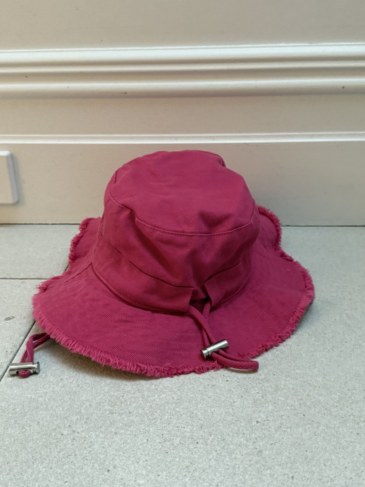 Jacquemus Jacquemus Pink Bucket Hat Size ONE SIZE - 4 Thumbnail