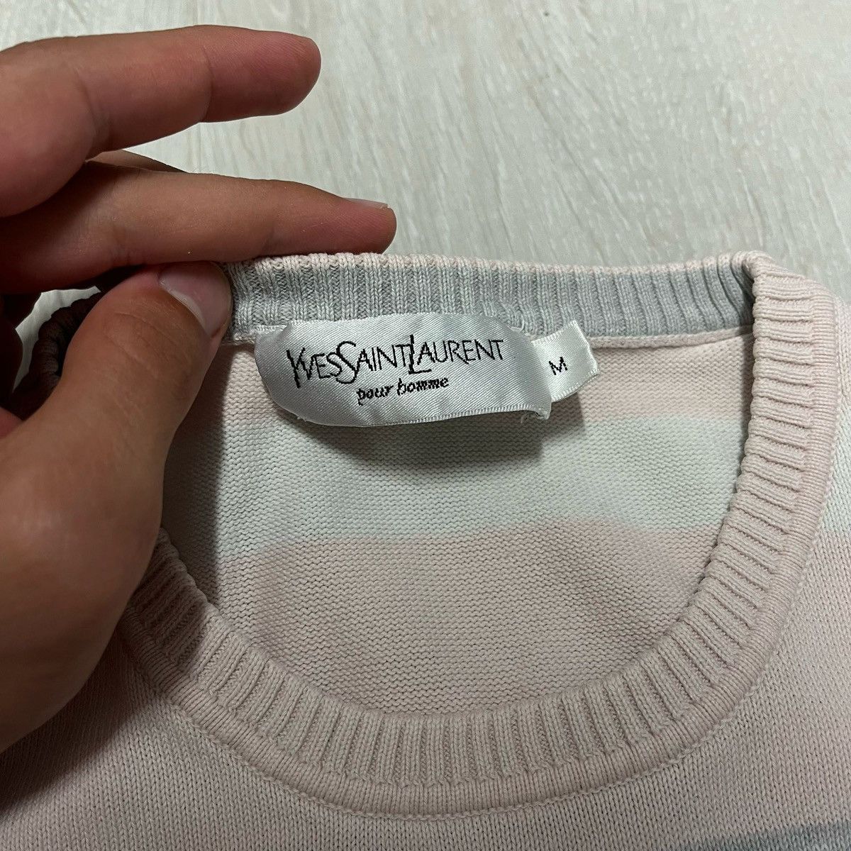 Yves Saint Laurent Vintage Yves Saint Laurent pink sweater Size US M / EU 48-50 / 2 - 4 Thumbnail