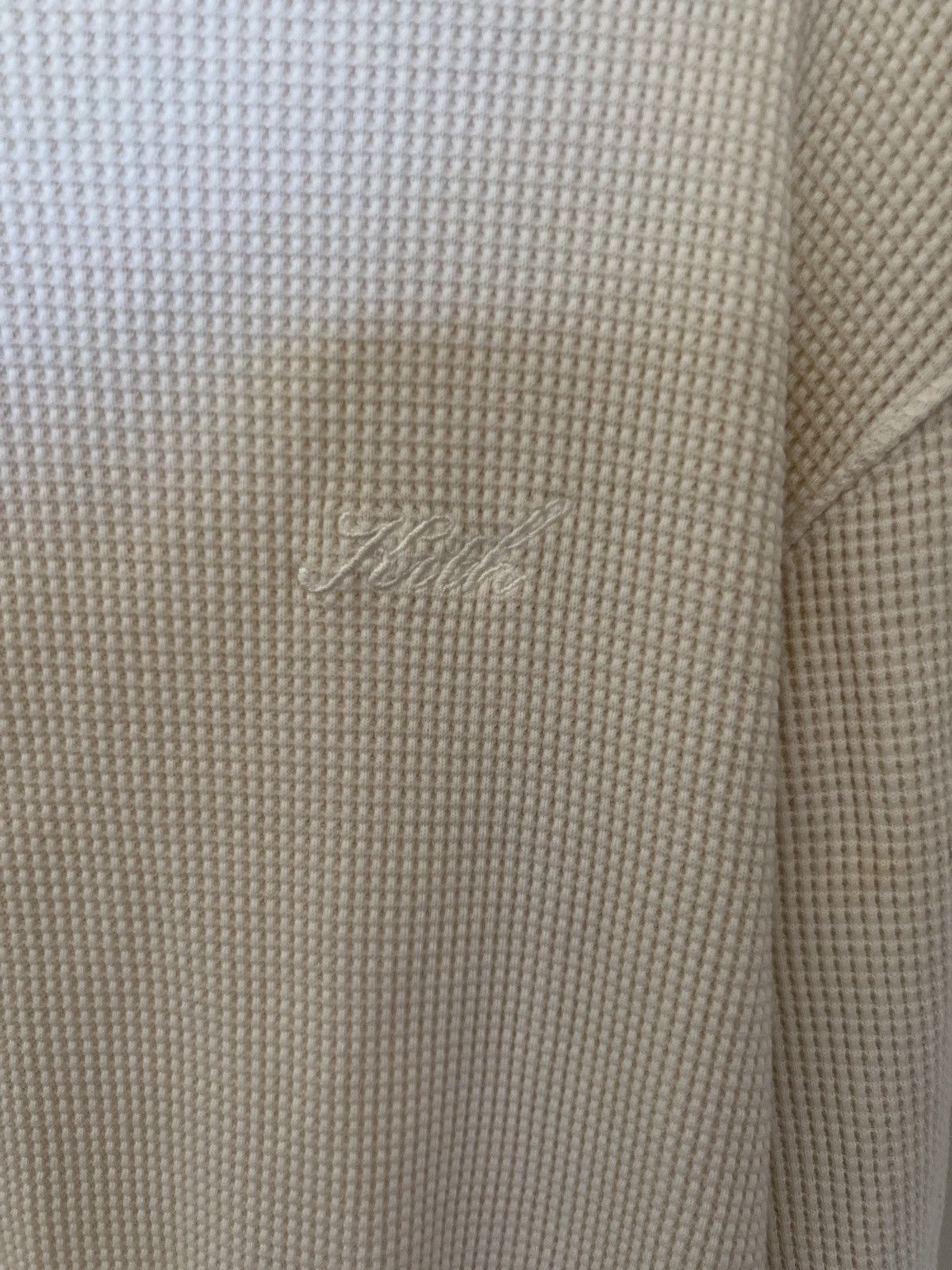 Kith Barely worn Kith waffle long sleeve polo Size US M / EU 48-50 / 2 - 2 Thumbnail