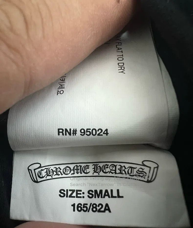 Chrome Hearts CHROME HEARTS Size S Grey three-cross flocking vest Size US S / EU 44-46 / 1 - 8 Thumbnail