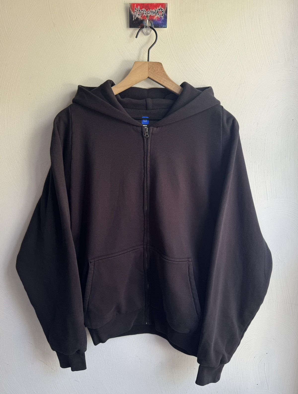 yeezy gap zip up hoodie poetic black