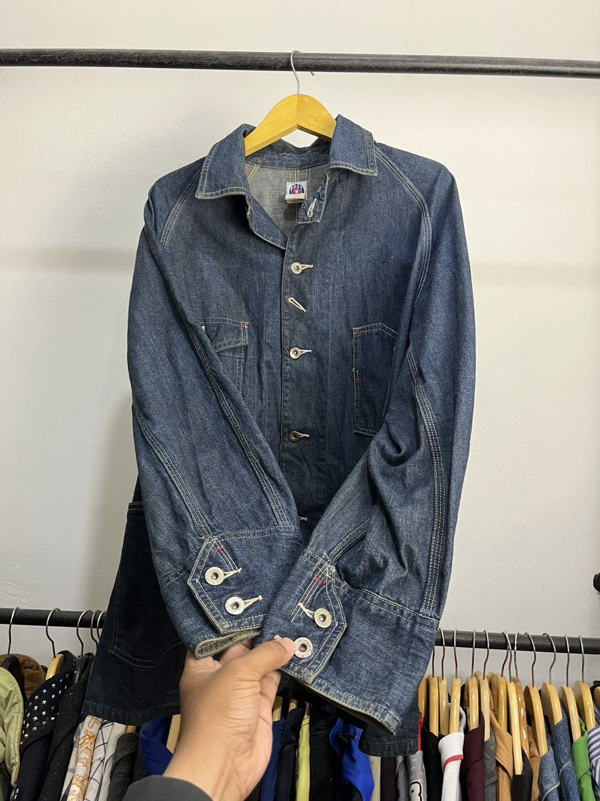 Beams Plus Post O’alls x Beams plus Denim Jacket Size US L / EU 52-54 / 3 - 7 Thumbnail