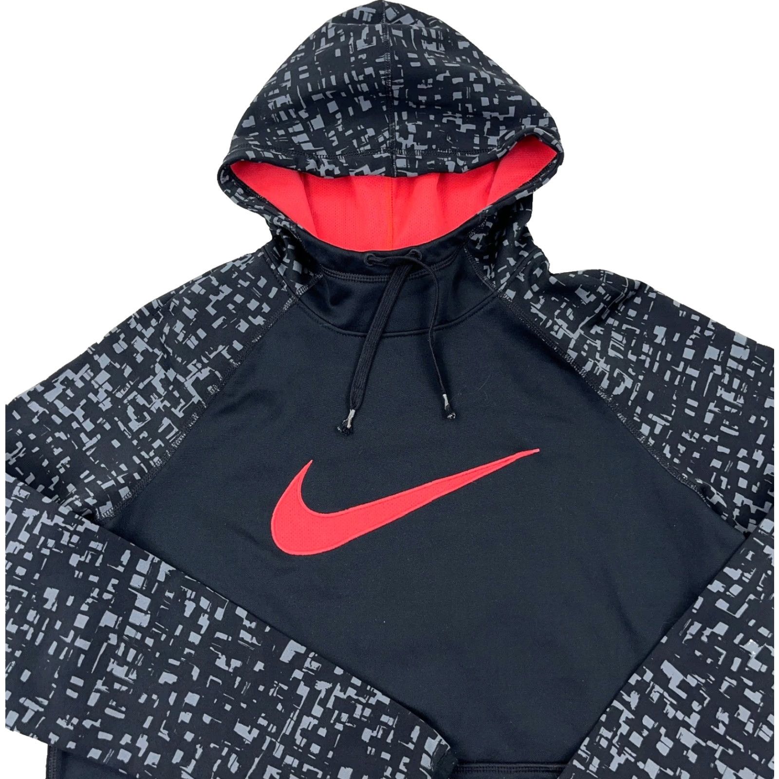 Nike Nike Dri-Fit Hoodie Women Medium Black Pink Sweatshirt Pullover Activewear Size M / US 6-8 / IT 42-44 - 2 Thumbnail