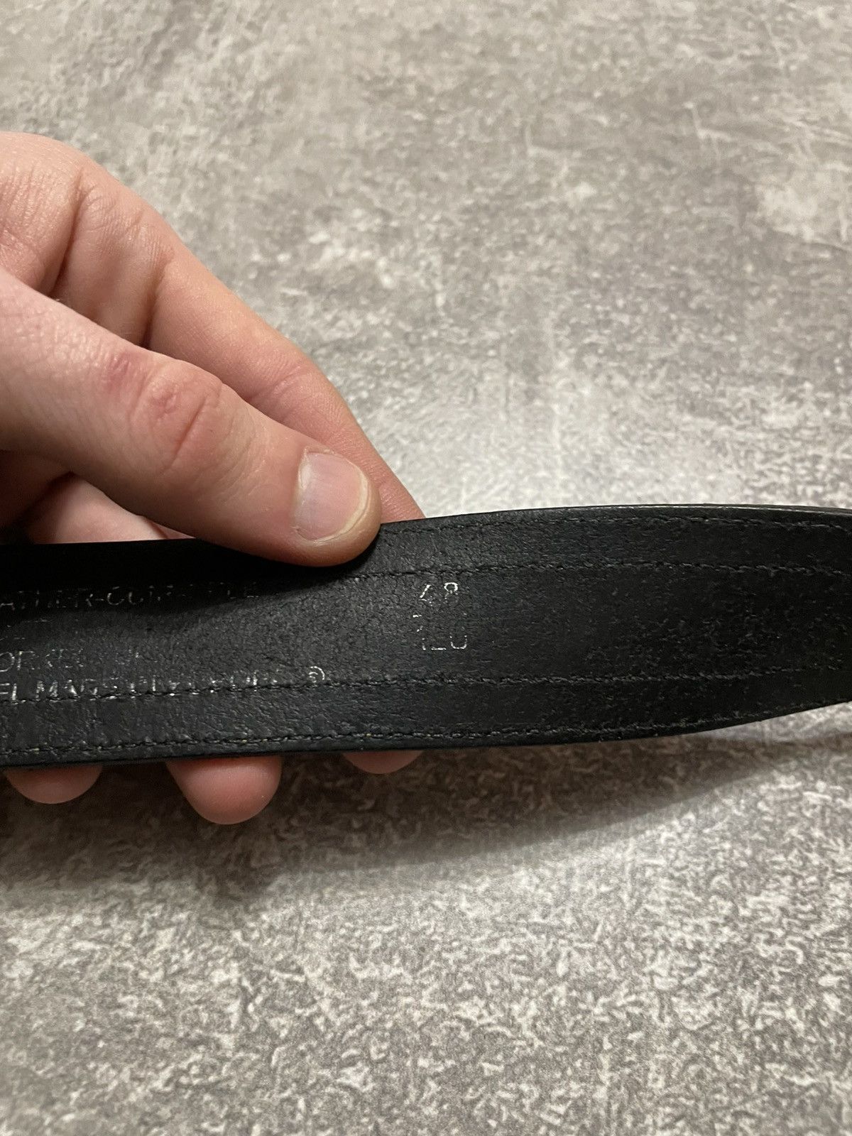 Diesel Vintage Diesel Leather Belt Y2K Size ONE SIZE - 13 Thumbnail