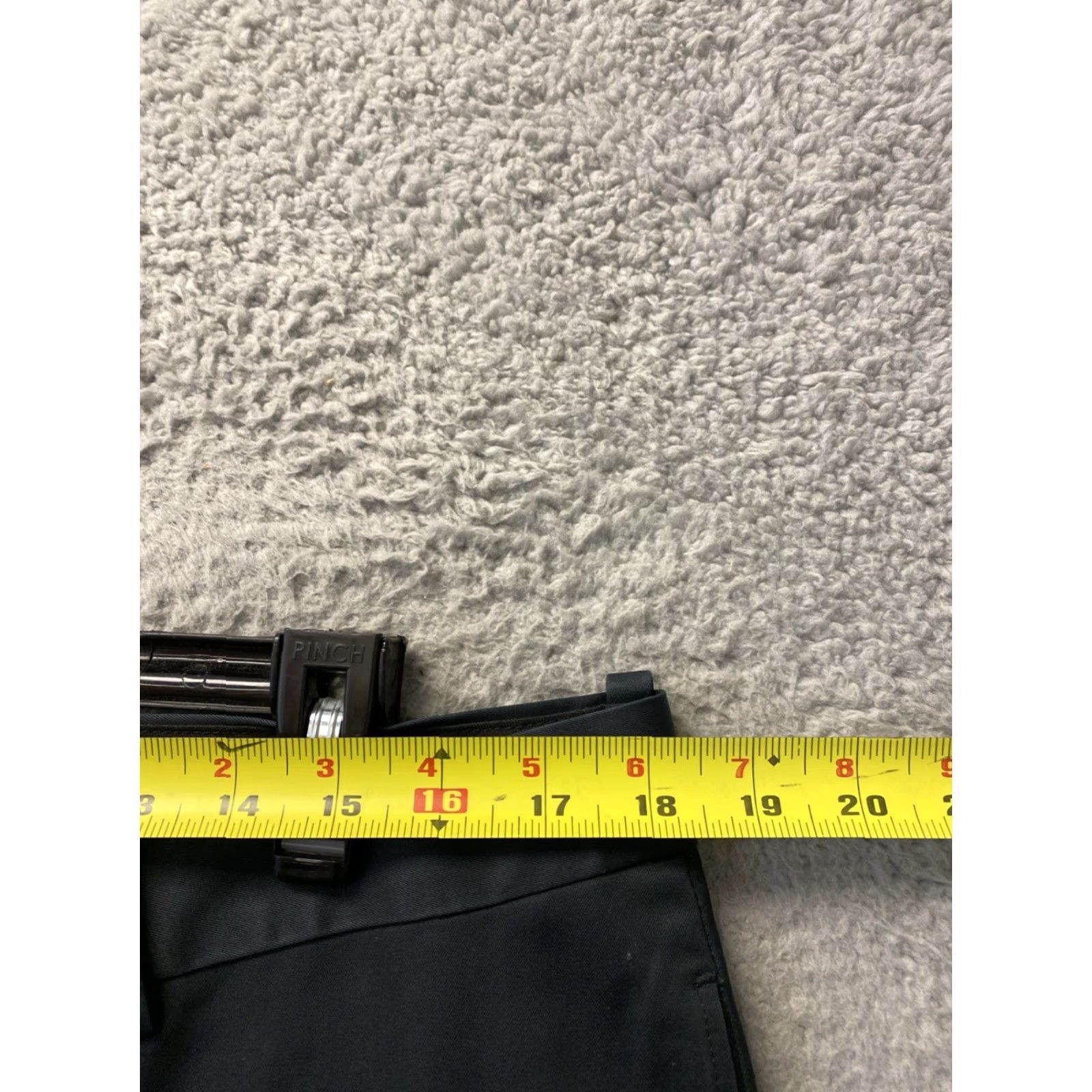 Nordstrom VINTAGE Nordstrom Chino Pants Mens 36x34 Black Flat Front Basic / Preppy 127-14 Mens Size US 36 / EU 52 - 3 Thumbnail
