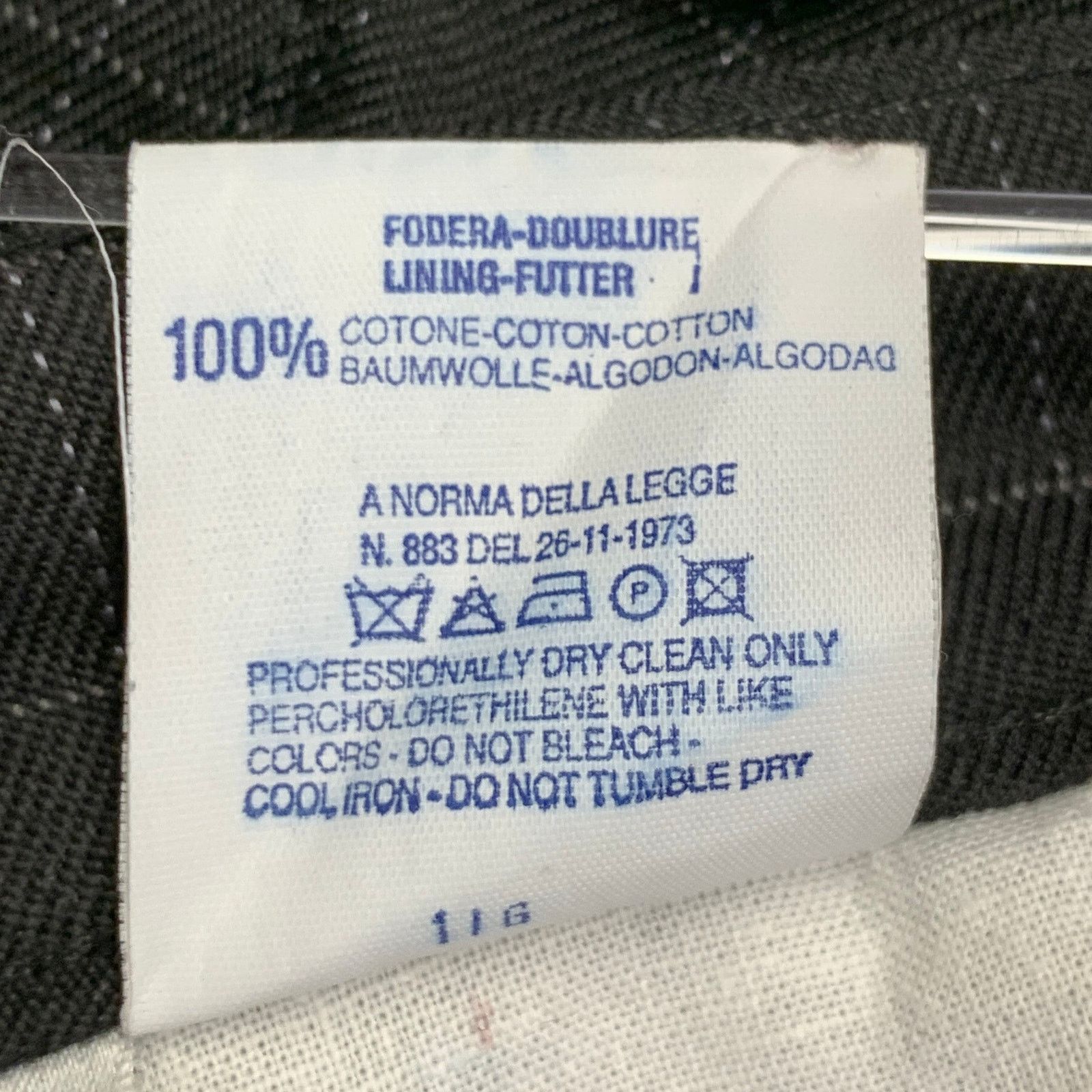 Versace Size 24 Black Grey Wool Blend Windowpane A-Line Mini Skirt Size 24" / US 00 / IT 34 - 7 Thumbnail