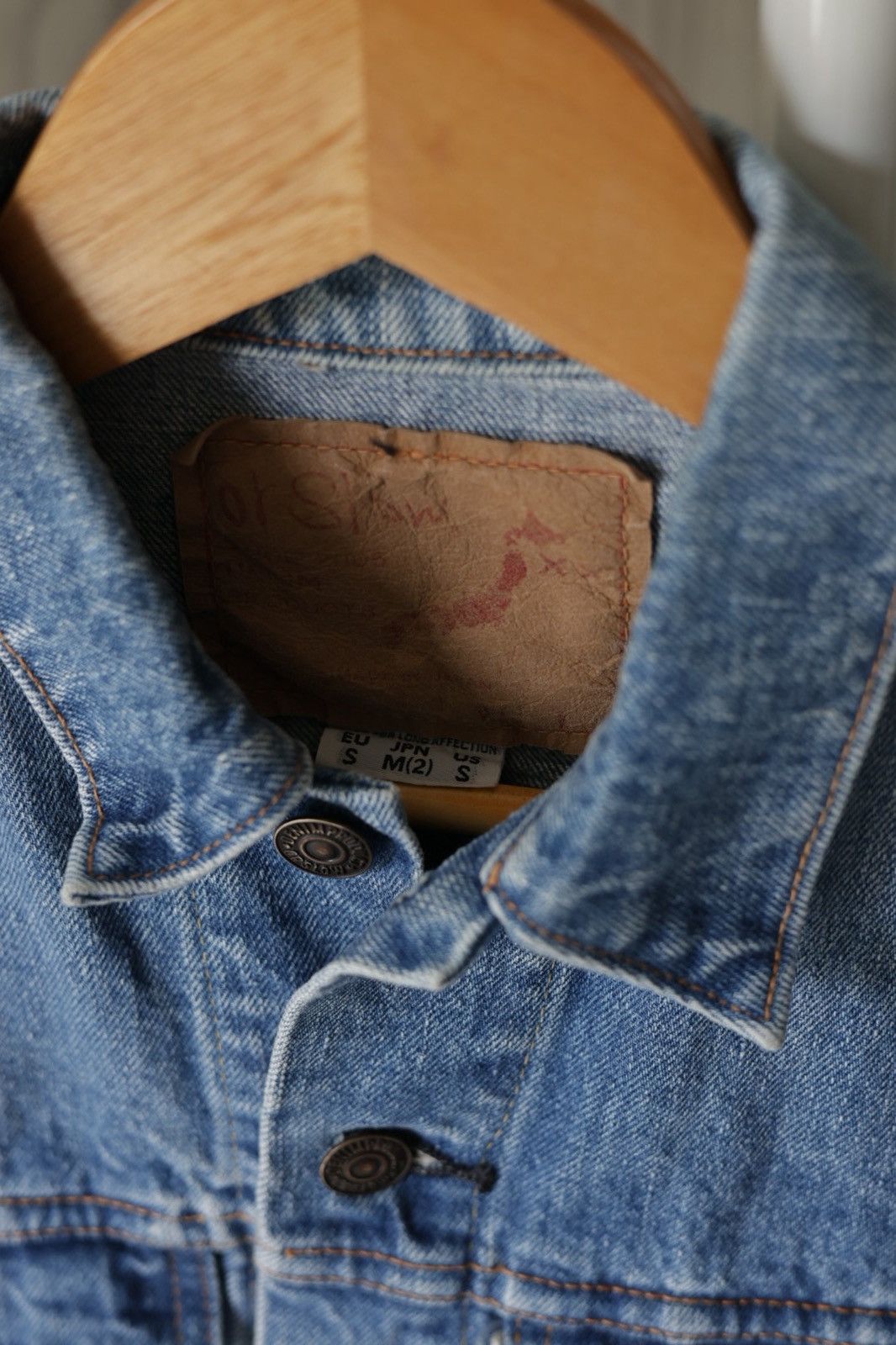 Orslow Orslow type3 Women’s M Denim Trucker Jacket Size M / US 6-8 / IT 42-44 - 2 Thumbnail