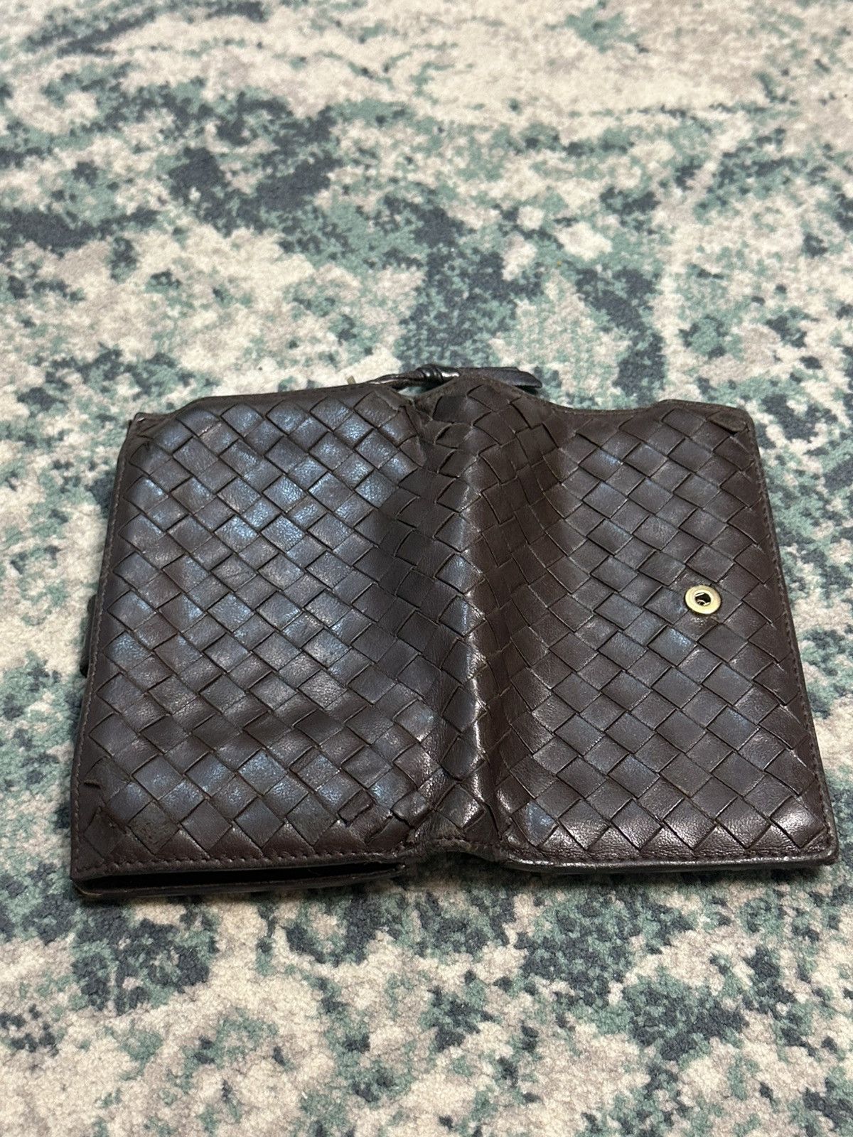 Bottega Veneta Bottega Veneta Intrecciato Brown Leather Zipper Wallet Size ONE SIZE - 13 Thumbnail