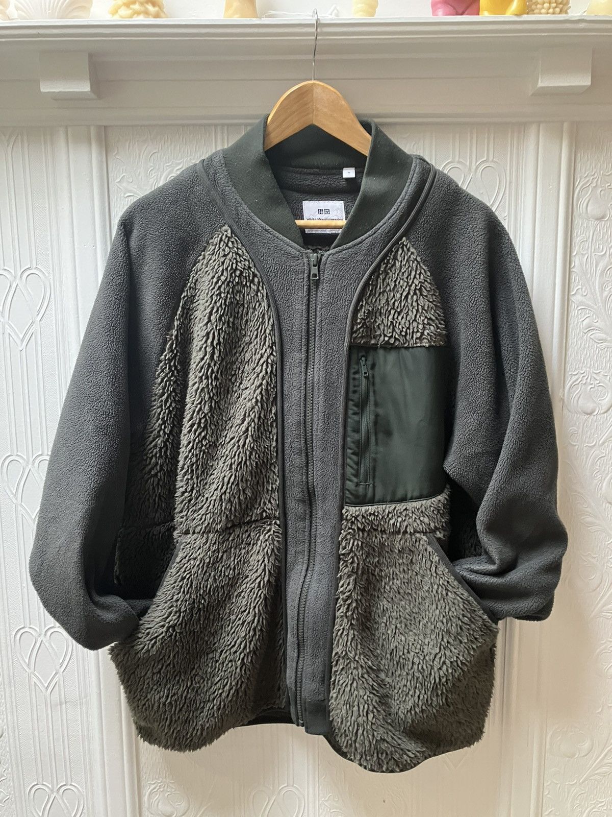 Uniqlo × White Mountaineering Fleece cardigan Size US M / EU 48-50 / 2 - 2 Thumbnail