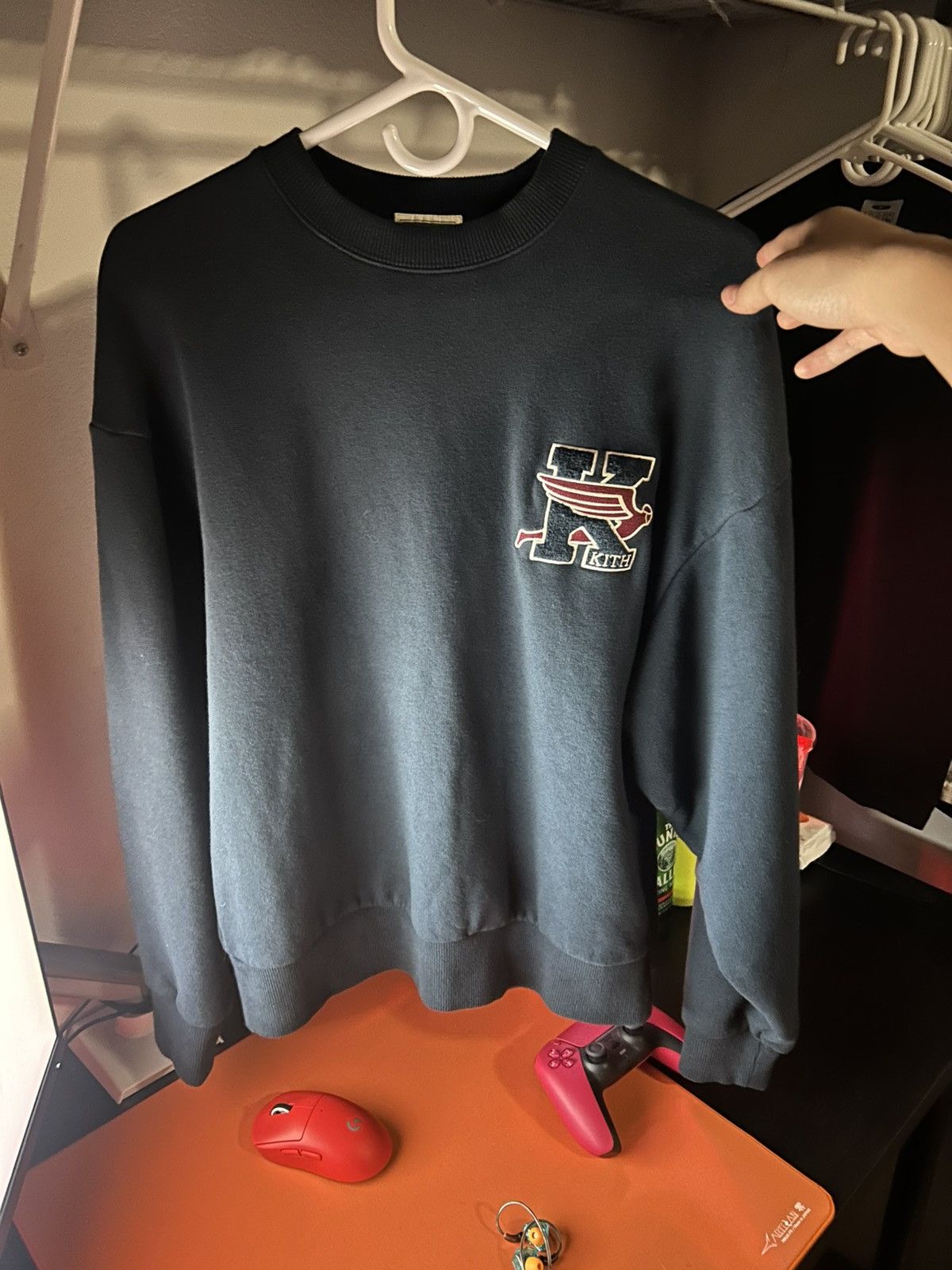 Kith Kith flight logo Nelson navy blue Size XS fits like a S Size US XS / EU 42 / 0 - 1 Thumbnail