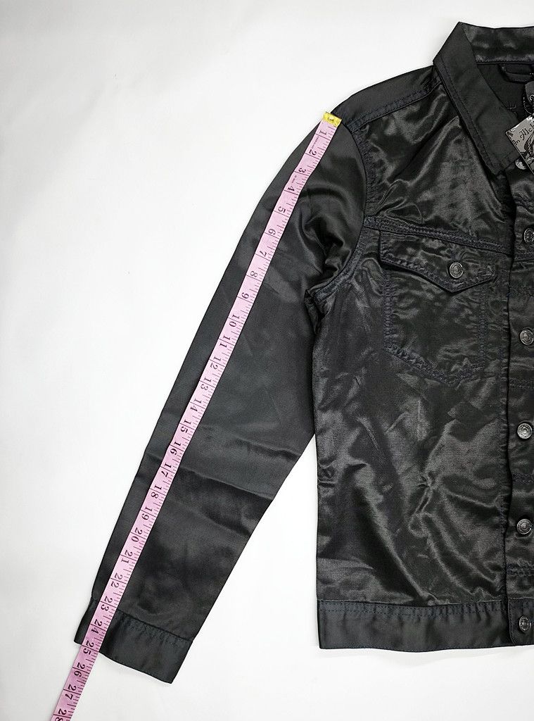 Skull Jeans by an Alchemist new with tag SKULL jeans black light jacket overalls Size US S / EU 44-46 / 1 - 6 Thumbnail