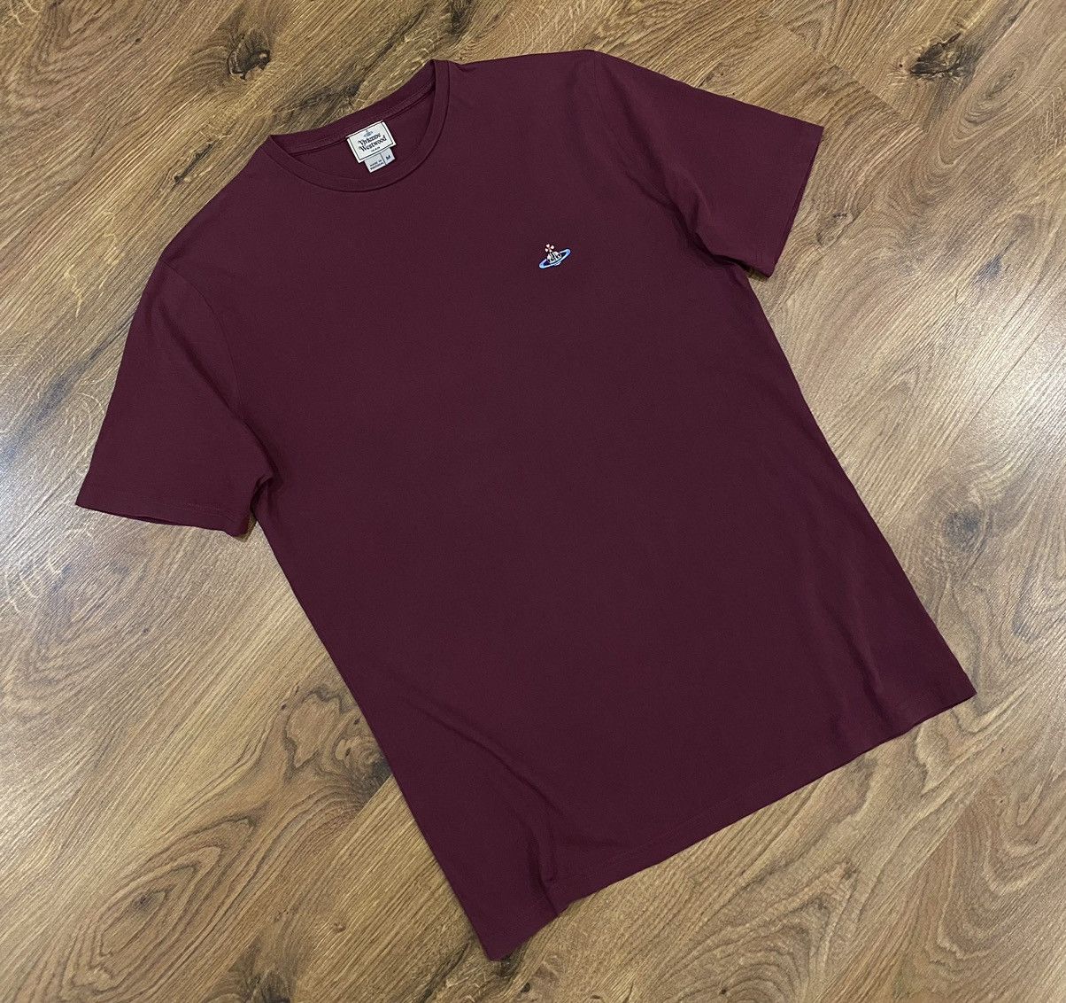 Vivienne Westwood Vivienne Westwood Basic Logo Tee x Luxury x Streetwear Size US M / EU 48-50 / 2 - 2 Thumbnail