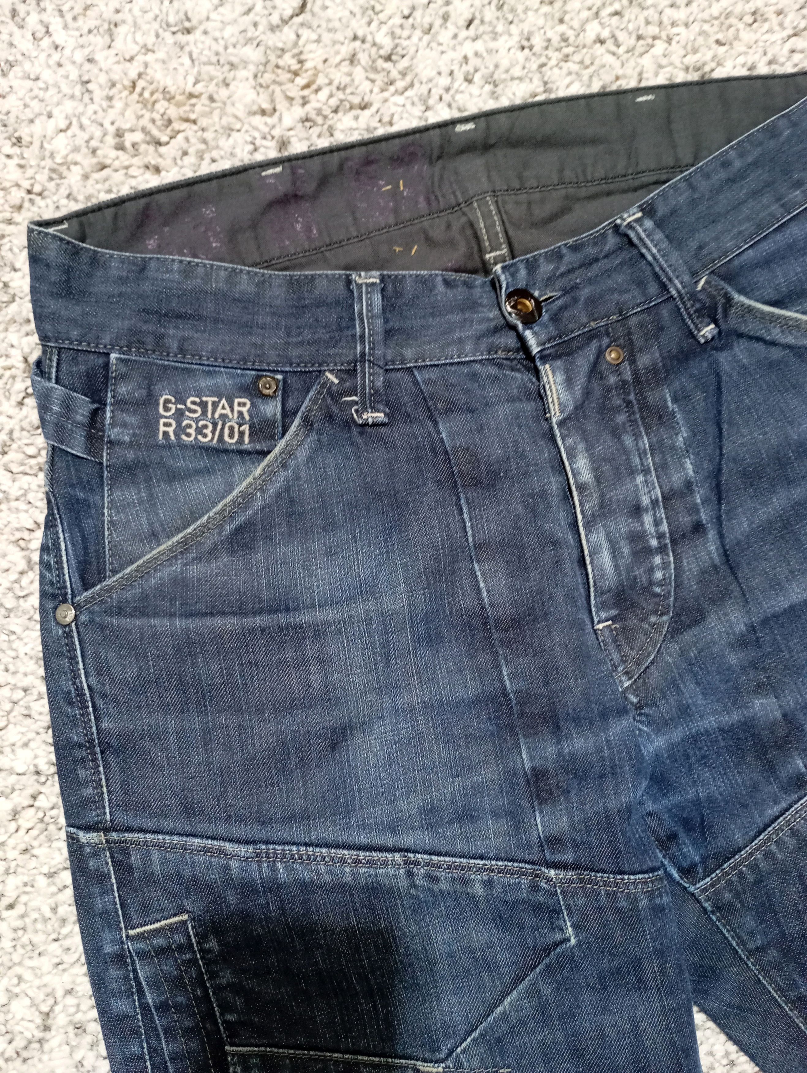 G-Star G Star Raw Vintage Mens Denim Pants Double Knee Jeans Size US 31 - 2 Thumbnail