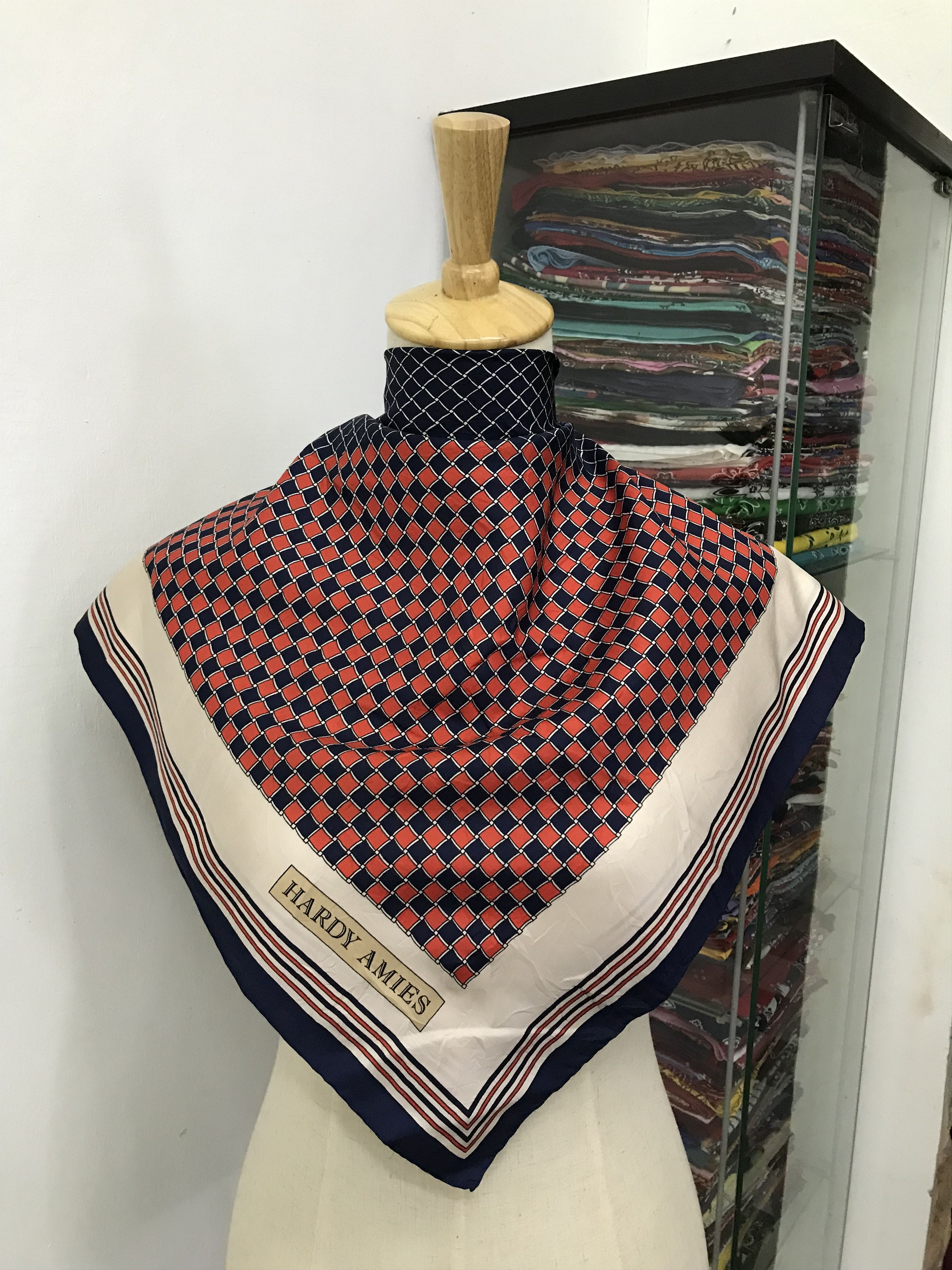 Hardy Amies Vintage Hardy Amies Silk Scarf Size ONE SIZE - 1 Thumbnail